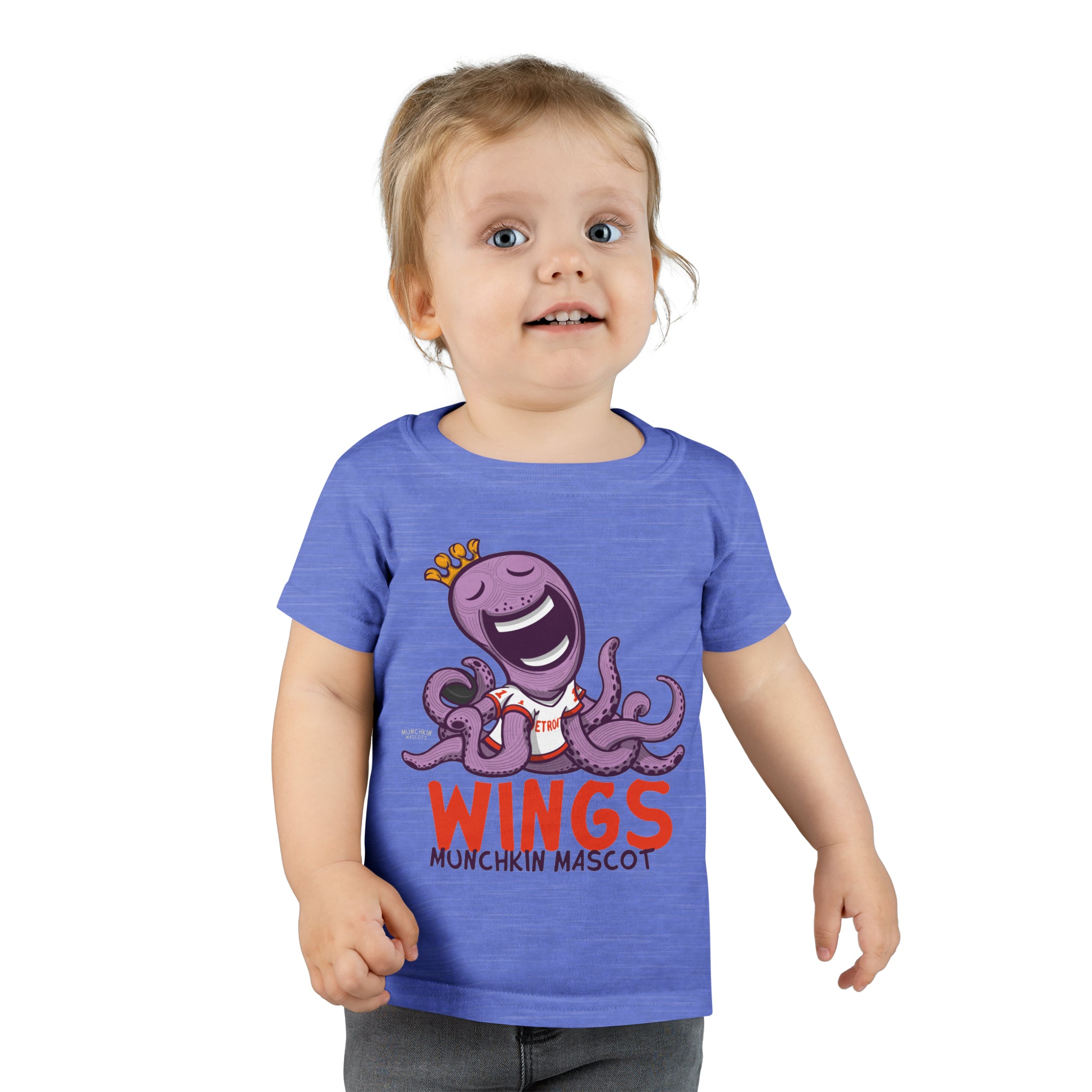 Toddler T-shirt - Munchkin Mascot - Lil' Stanley DET Hockey