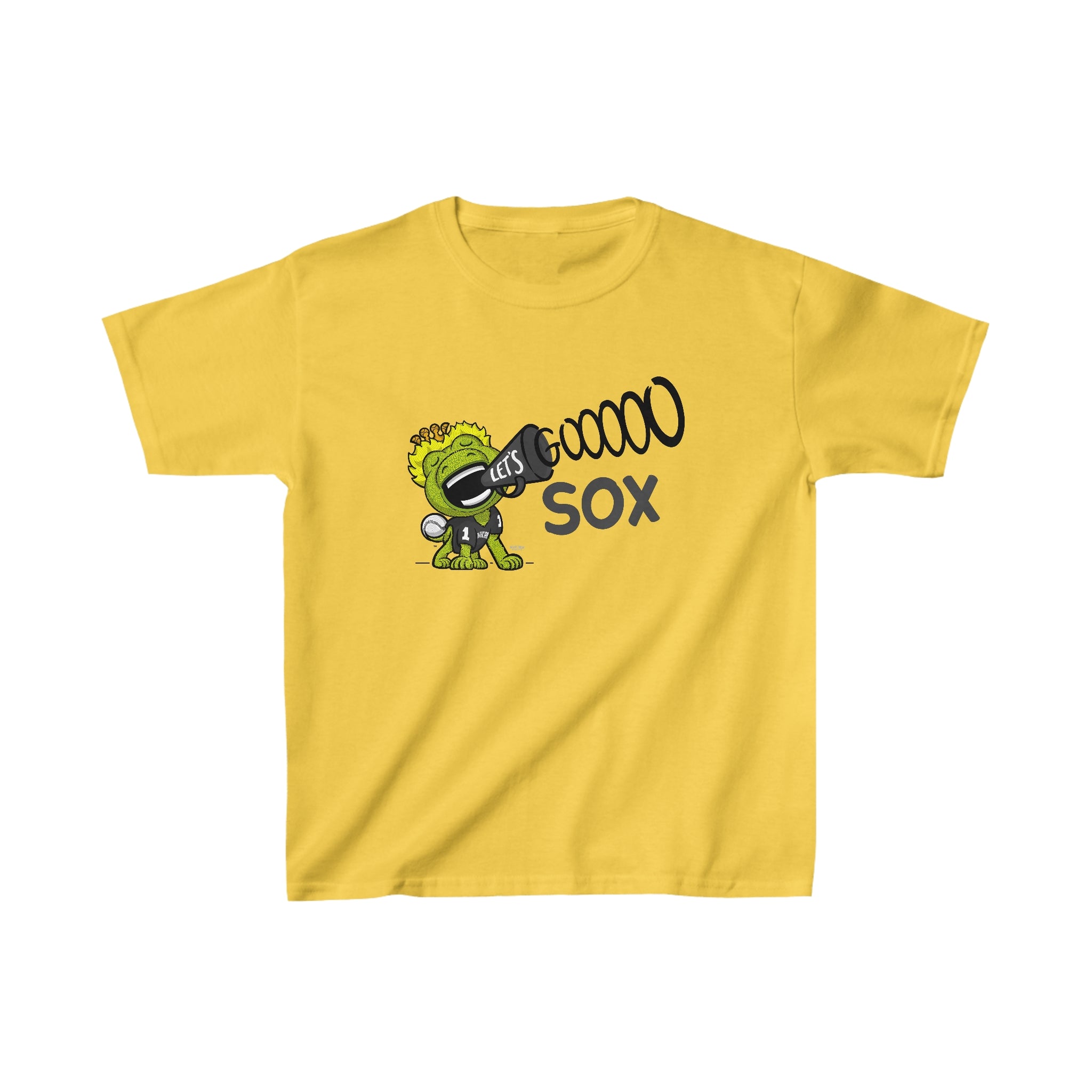 Kids Heavy Cotton™ Tee - Lets Go - Lil' Southpaw CHI Baseball