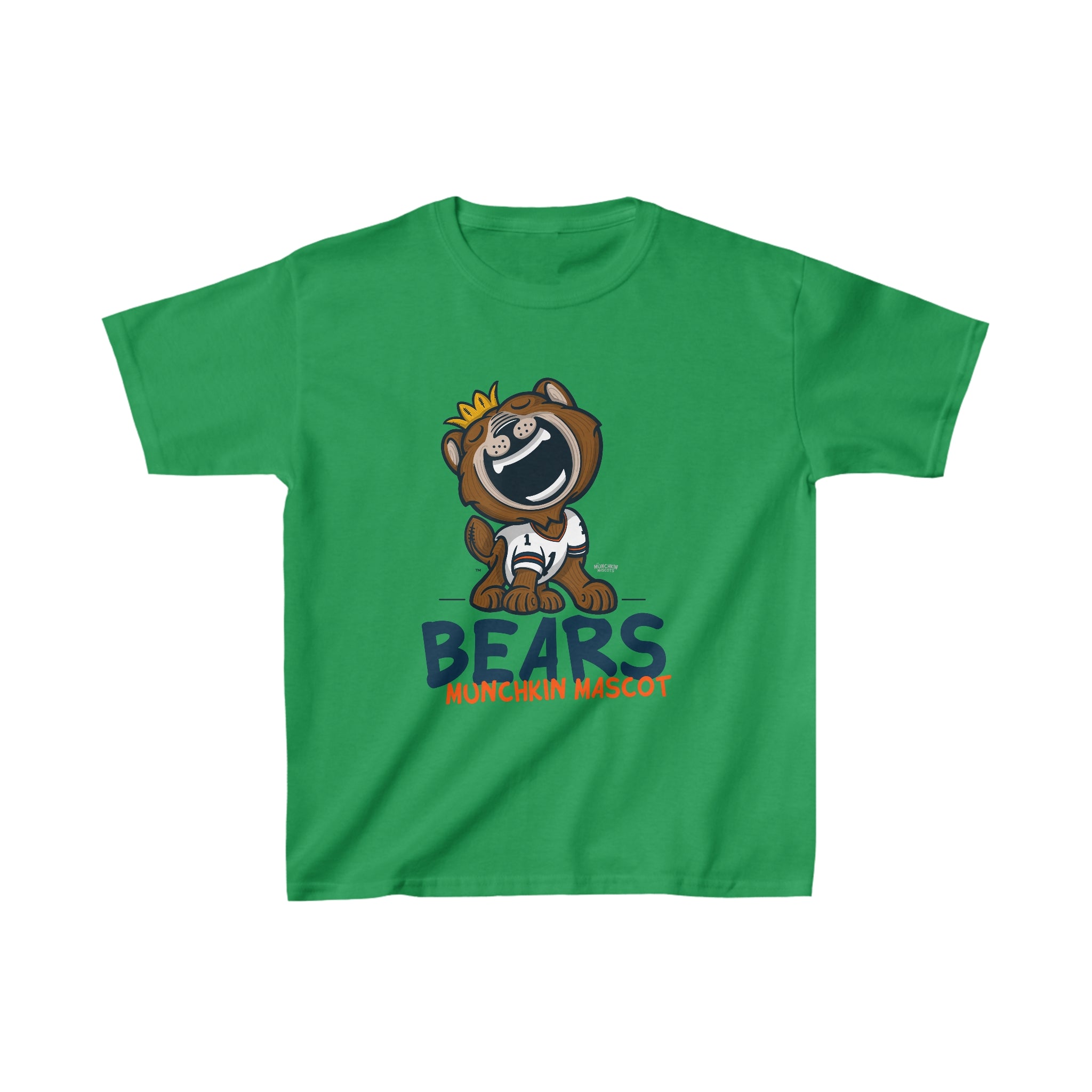 Kids Heavy Cotton™ Tee - Munchkin Mascot - Lil' Staley CHI Football