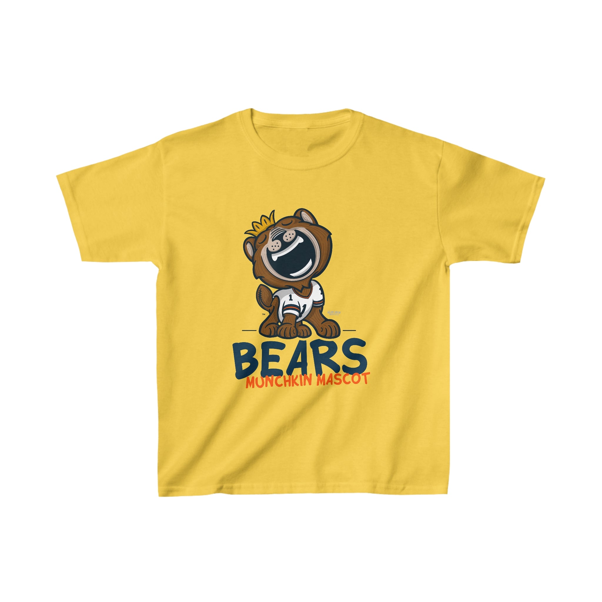 Kids Heavy Cotton™ Tee - Munchkin Mascot - Lil' Staley CHI Football