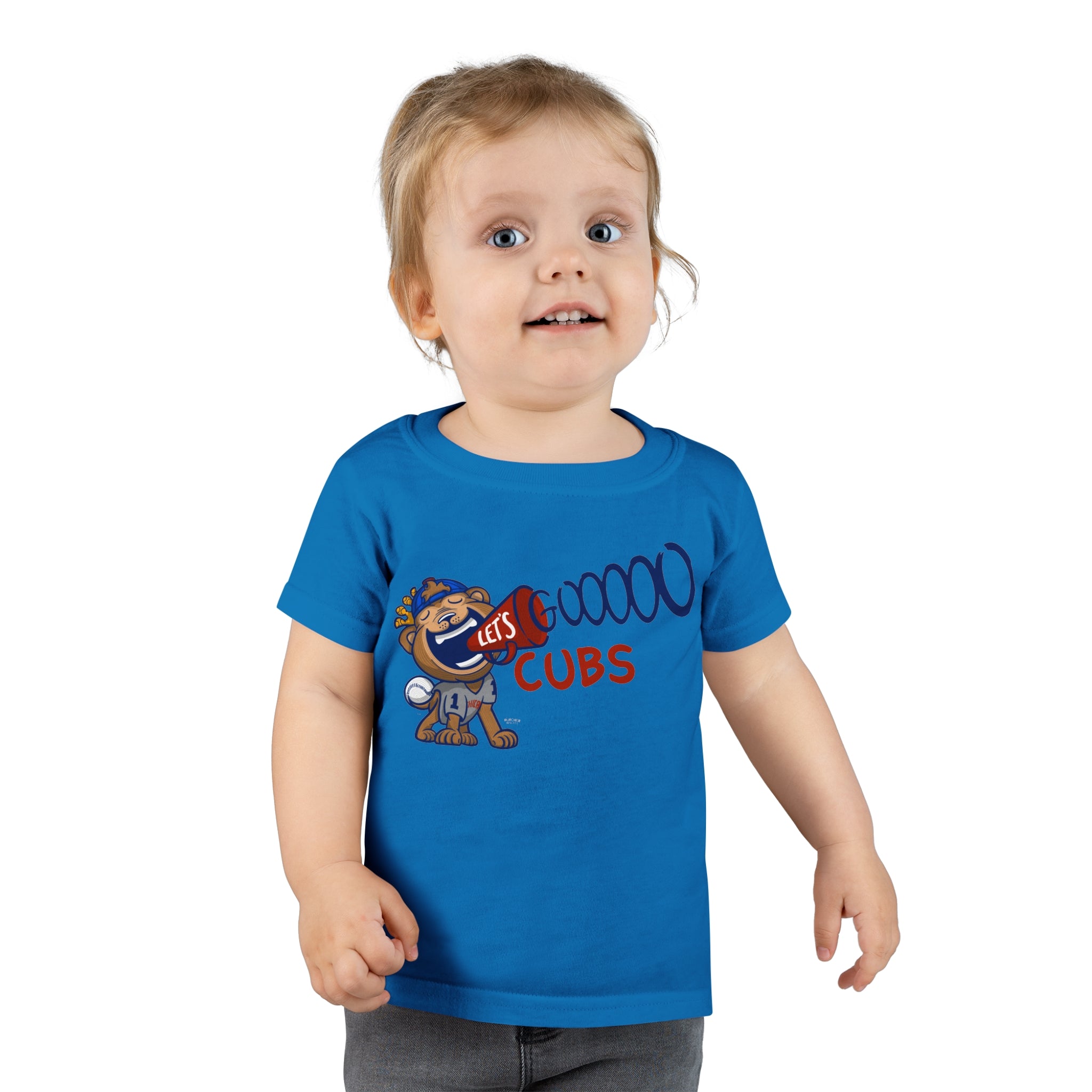 Toddler T-shirt - Lets Go - Lil' Clark CHI Baseball