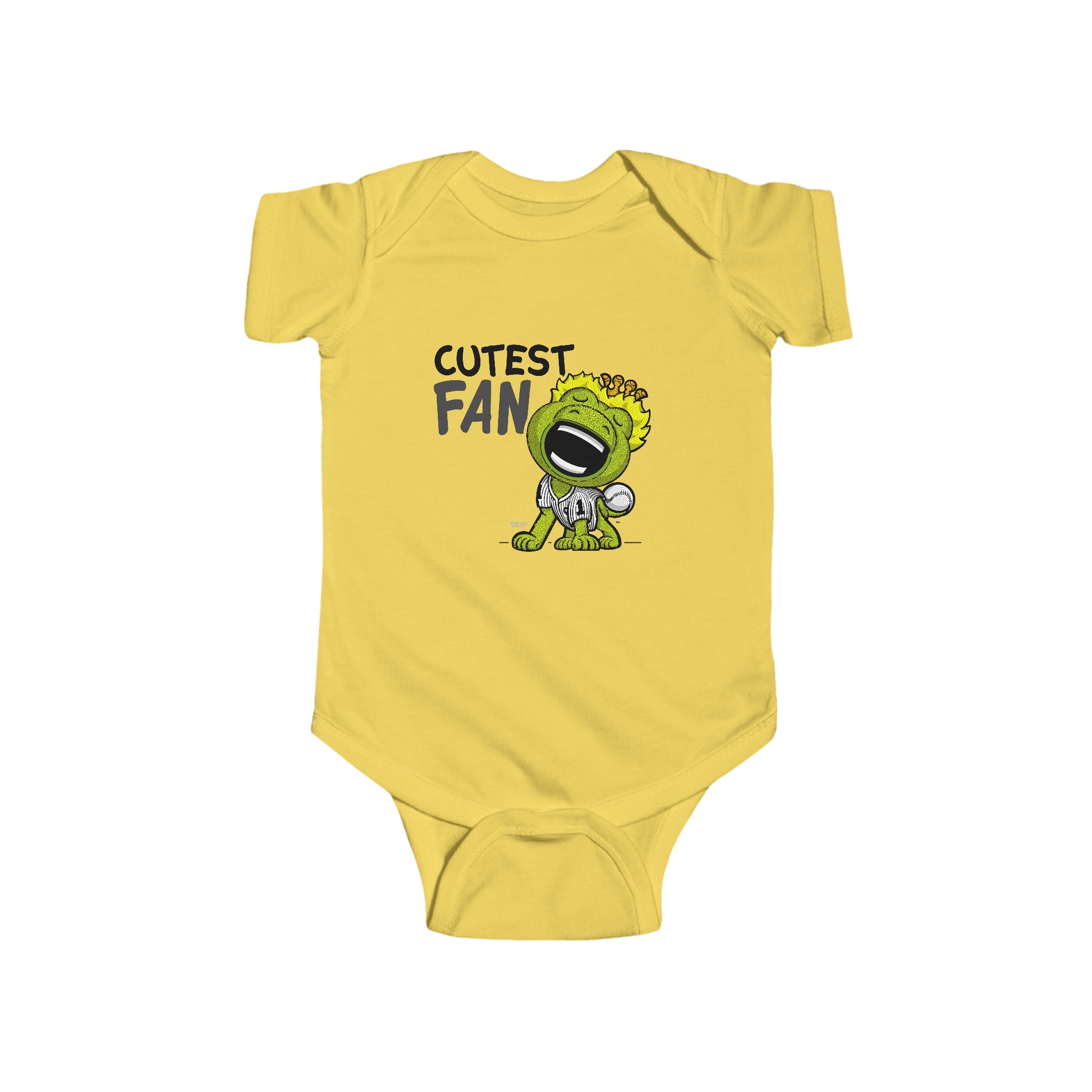 Infant Fine Jersey Bodysuit - Cutest Fan - Lil' Southpaw CHI Baseball