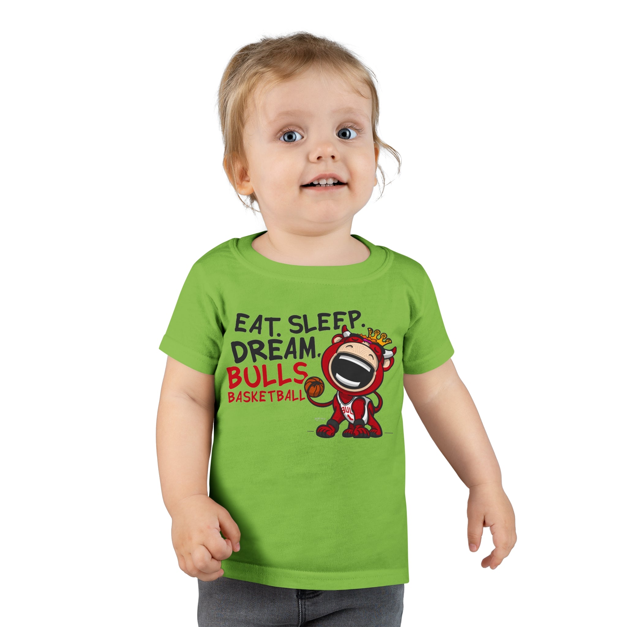 Toddler T-shirt - Eat Sleep Dream - Lil' Benny CHI Basketball