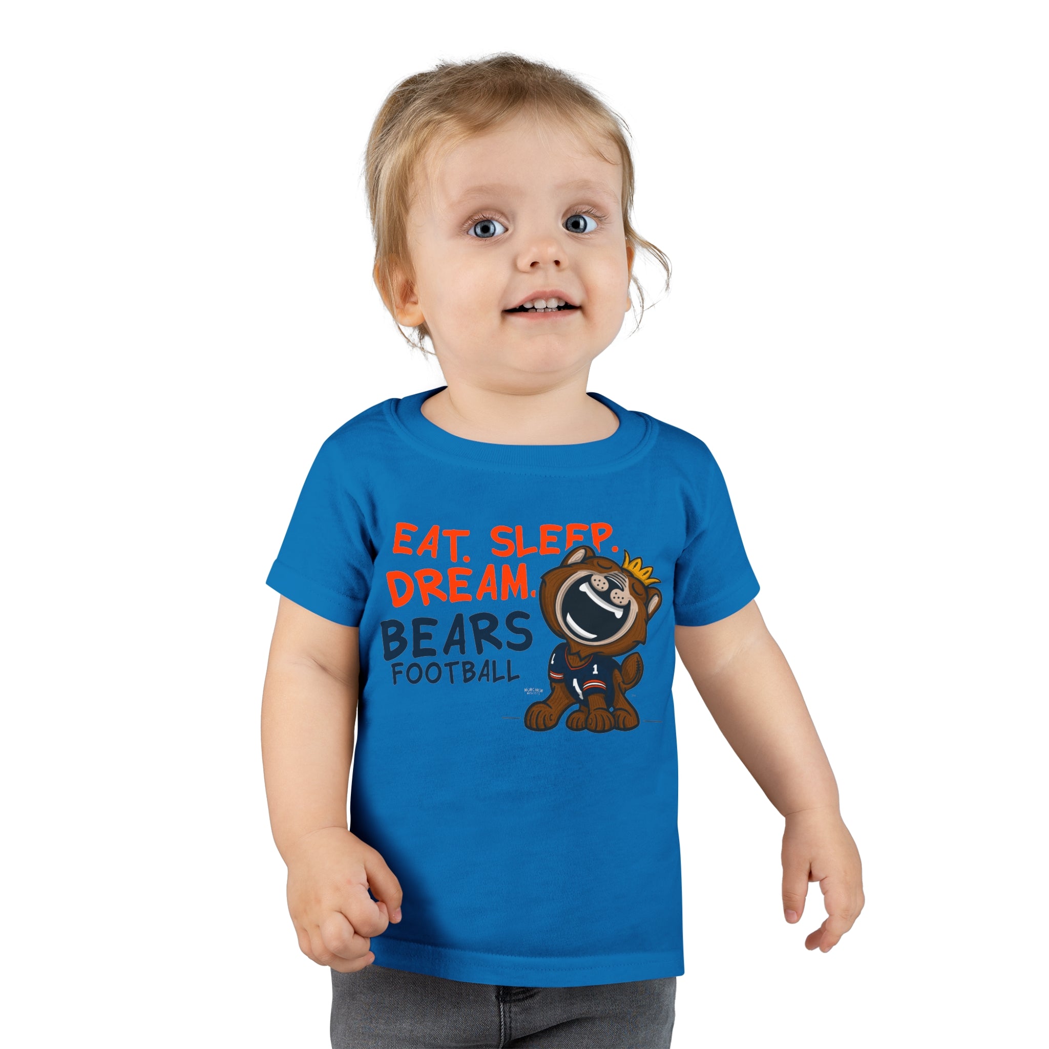 Toddler T-shirt - Eat Sleep Dream - Lil' Staley CHI Football