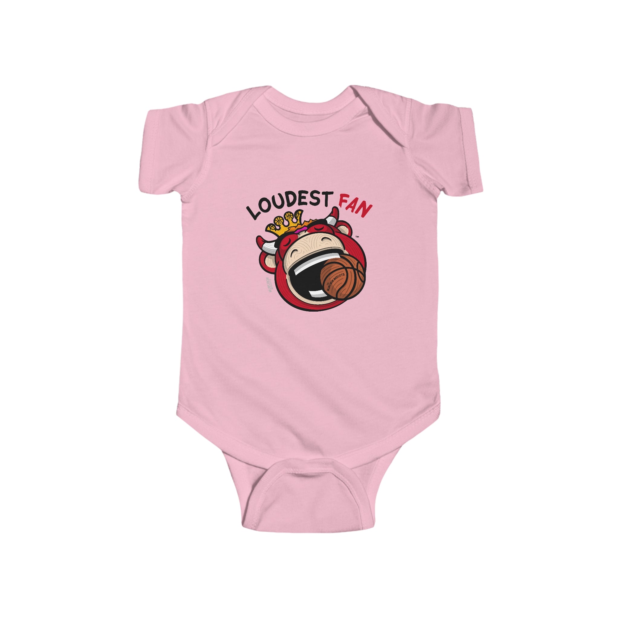 Infant Fine Jersey Bodysuit - Loudest Fan - Lil' Benny CHI Basketball