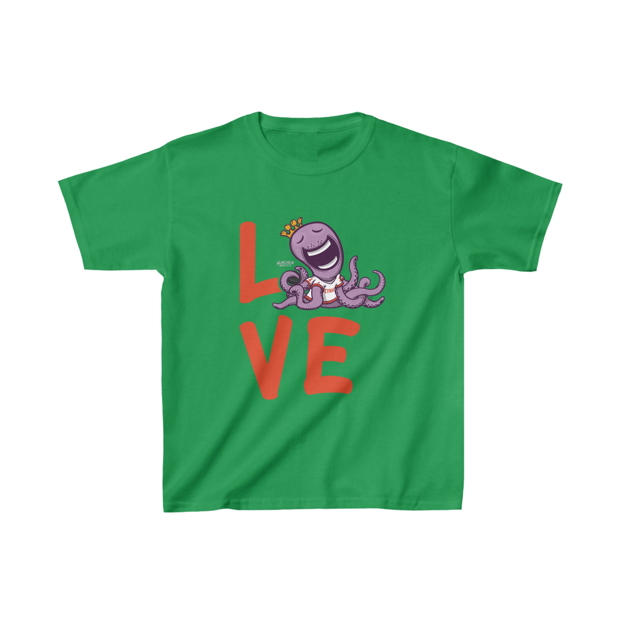 Kids Heavy Cotton™ Tee - LOVE - Lil' Stanley DET Hockey