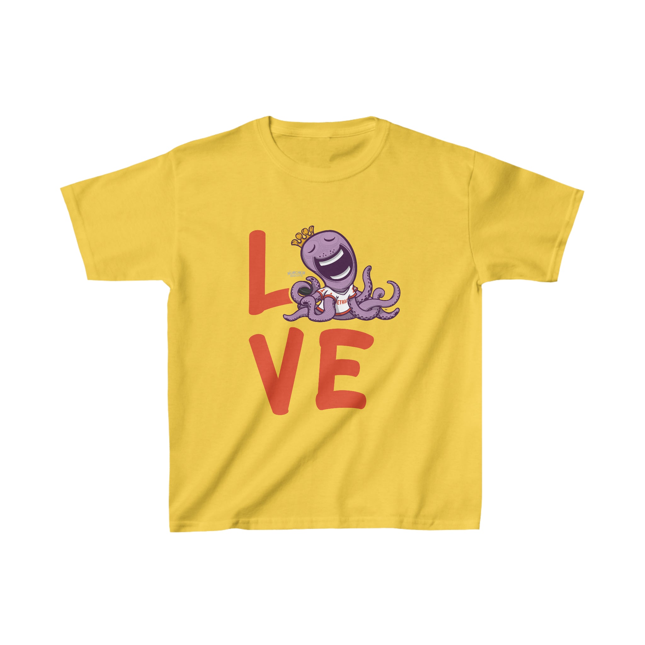 Kids Heavy Cotton™ Tee - LOVE - Lil' Stanley DET Hockey