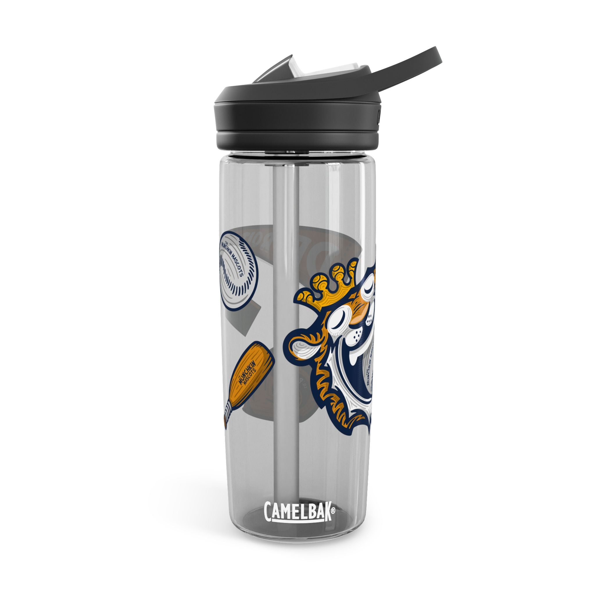 Detroit Baseball CamelBak Eddy® Lil' Paws Water Bottle, 20oz\25oz | Hand-Drawn Art | Gifts for Kids