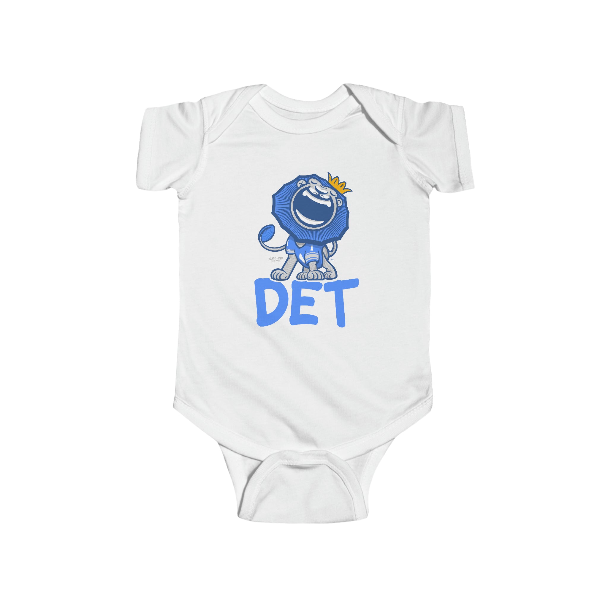 Infant Fine Jersey Bodysuit - DET - Lil' Roary DET Football