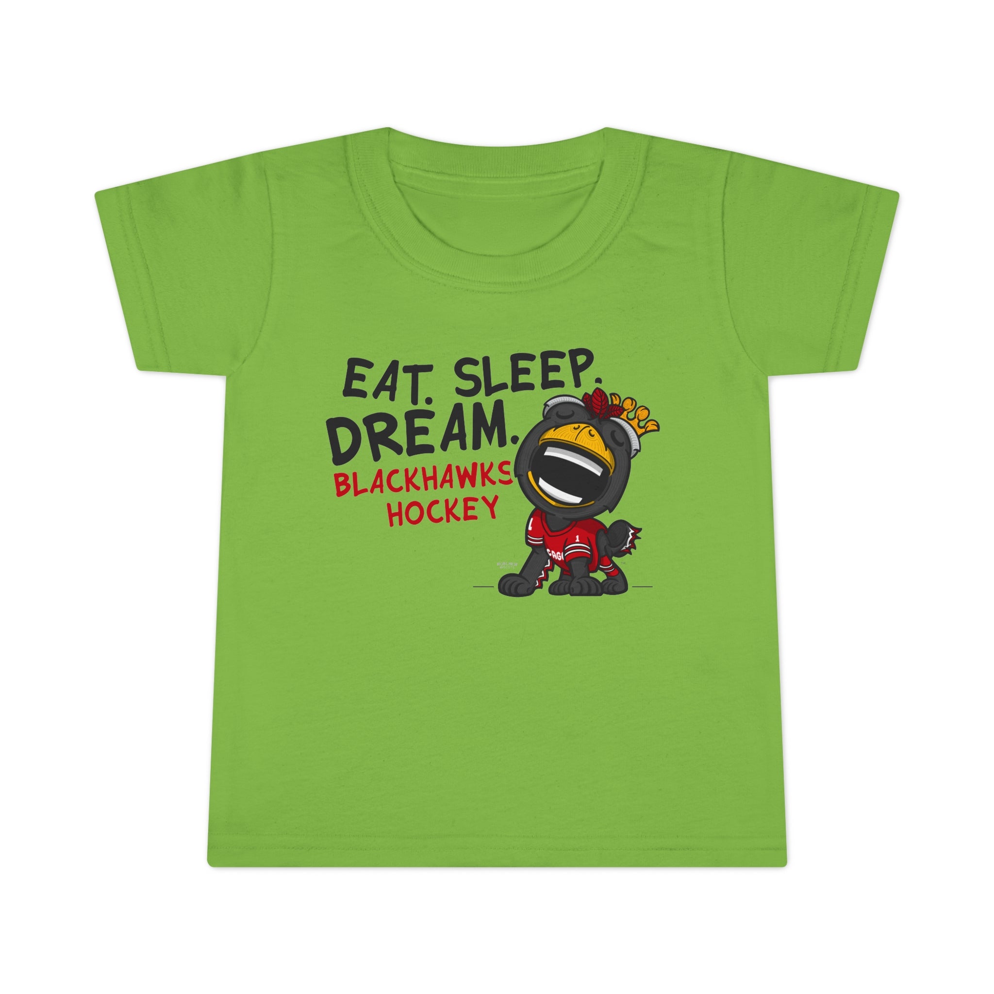 Toddler T-shirt - Eat Sleep Dream - Lil' Tommy CHI Hockey