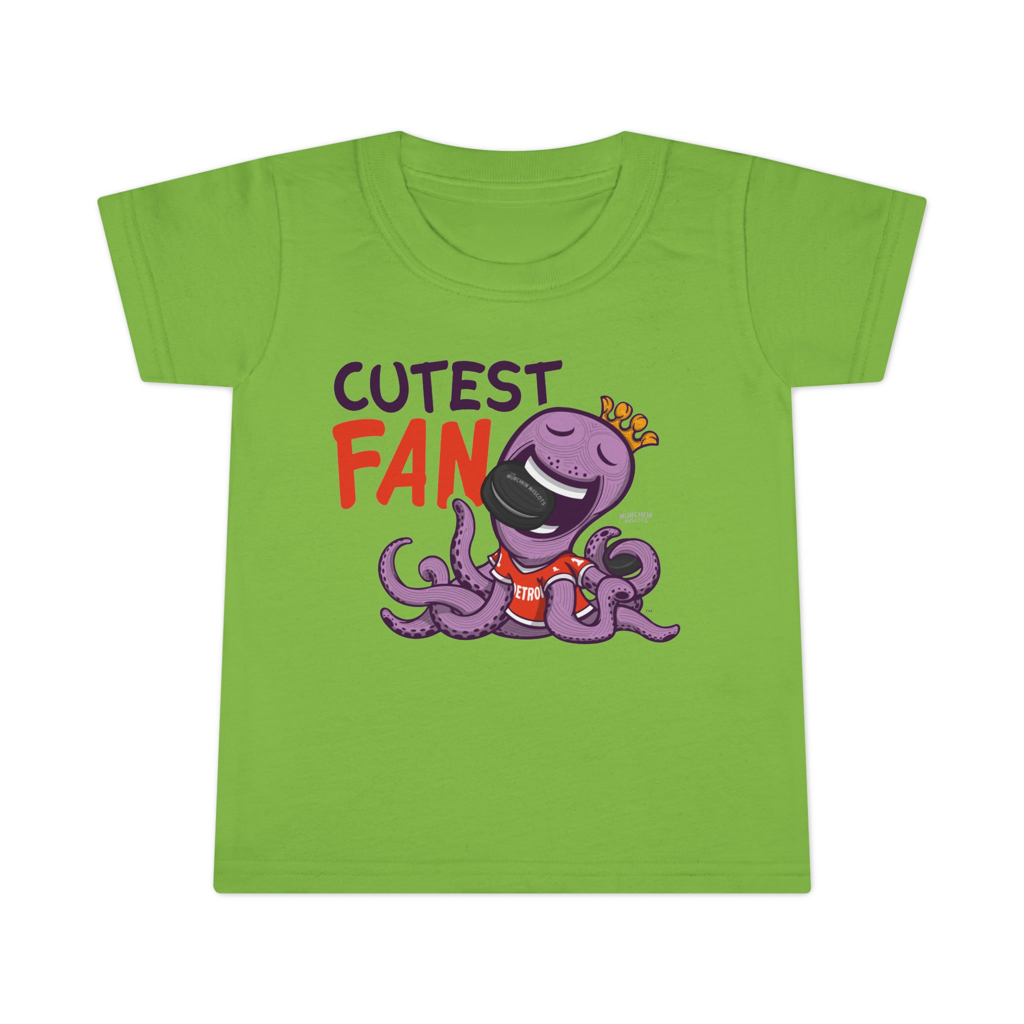 Toddler T-shirt - Cutest Fan - Lil' Stanley DET Hockey