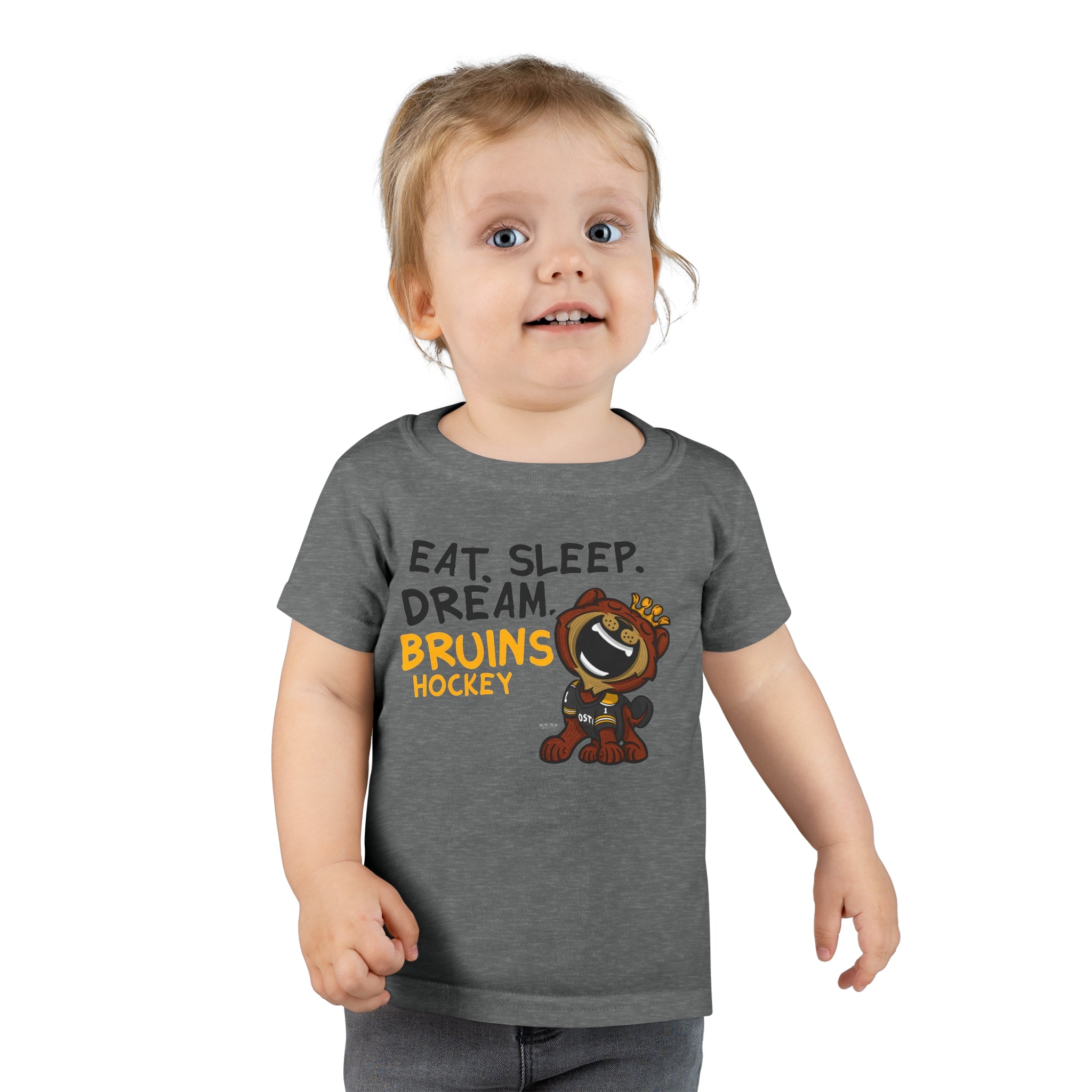 Toddler T-shirt - Eat Sleep Dream - Lil' Blades BOS Hockey