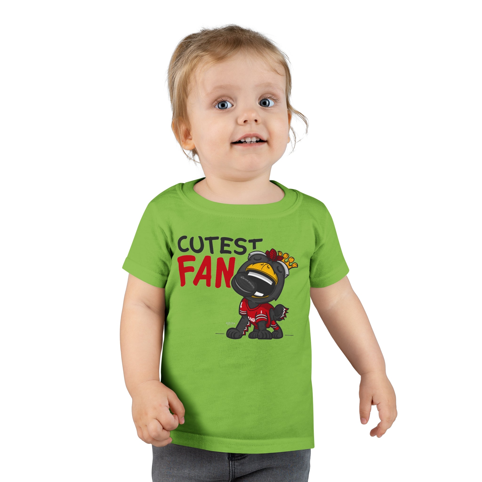 Toddler T-shirt - Cutest Fan - Lil' Tommy CHI Hockey