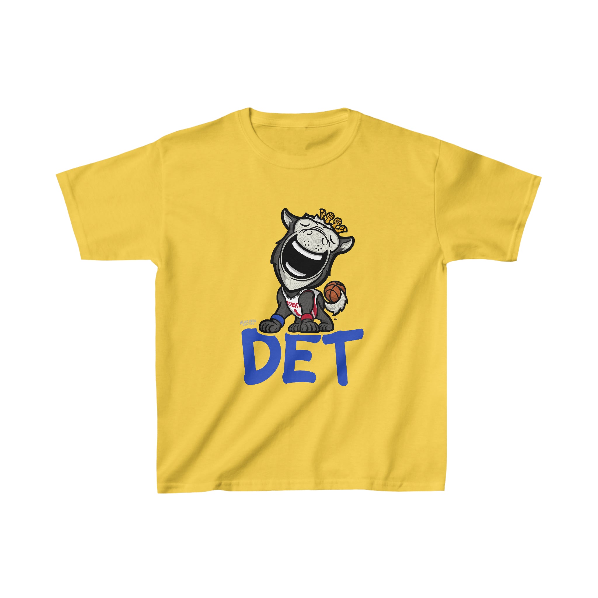 Kids Heavy Cotton™ Tee - DET - Lil' Hooper DET Basketball