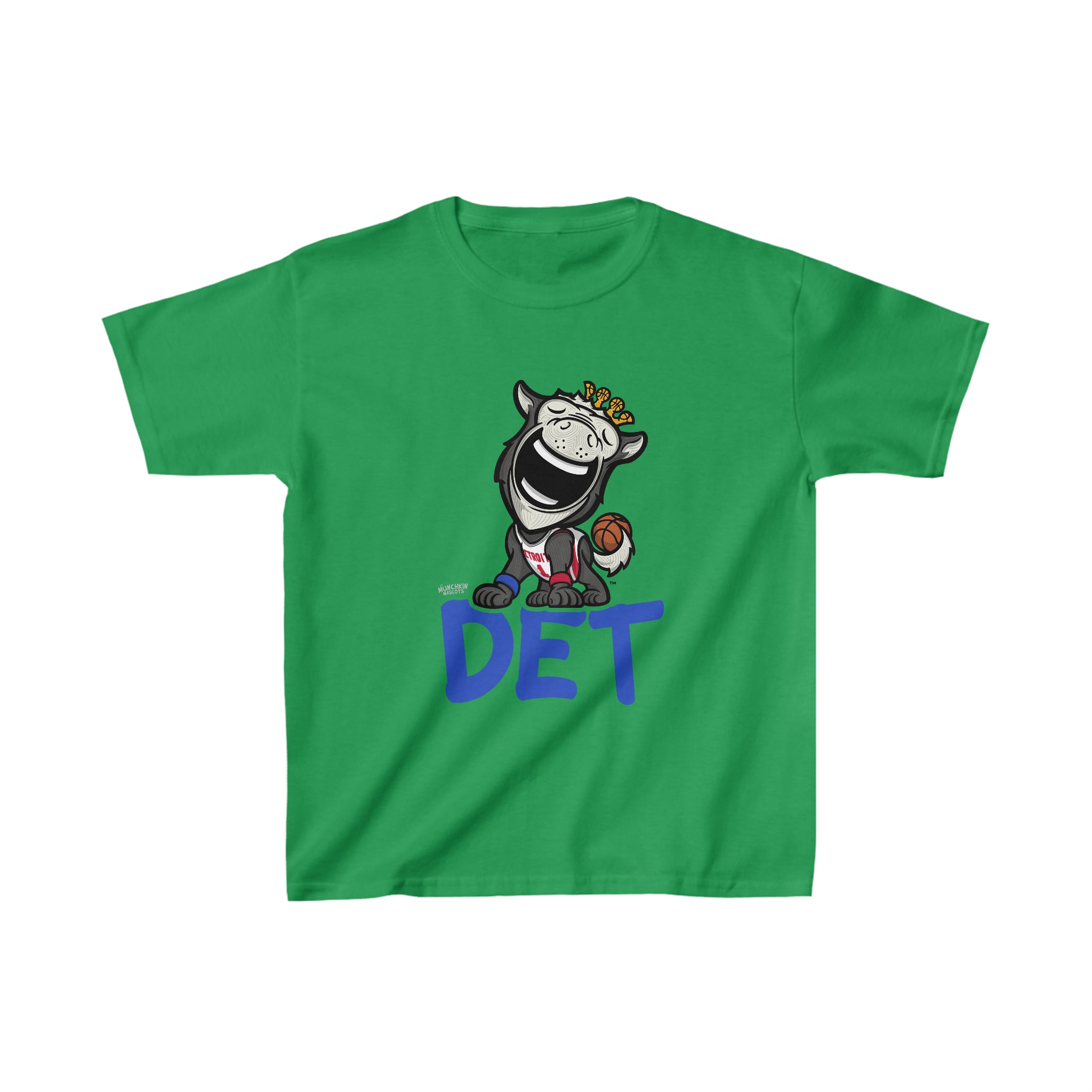 Kids Heavy Cotton™ Tee - DET - Lil' Hooper DET Basketball