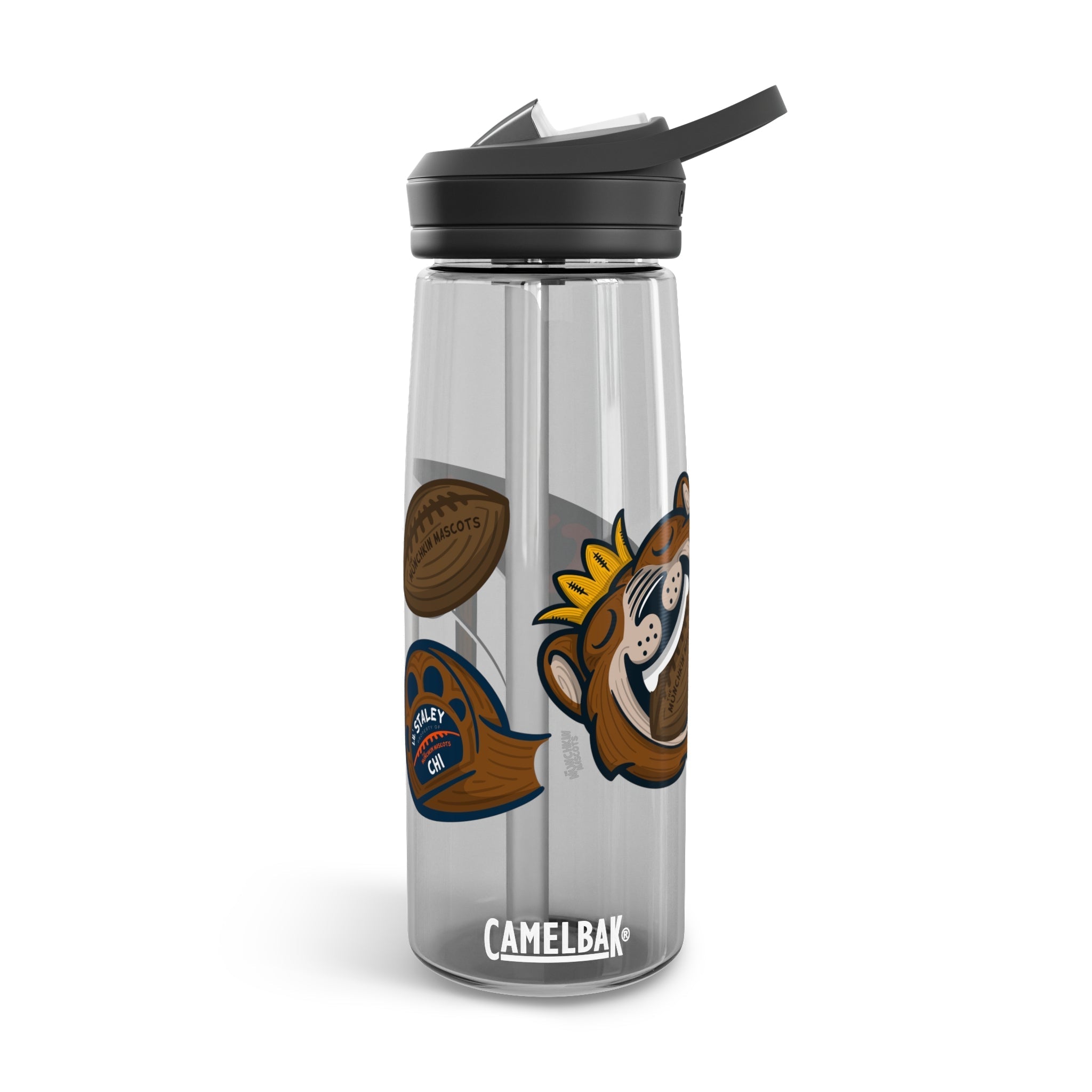 CamelBak Eddy®  Water Bottle, 20oz\25oz - Lil' Staley CHI Football Printify