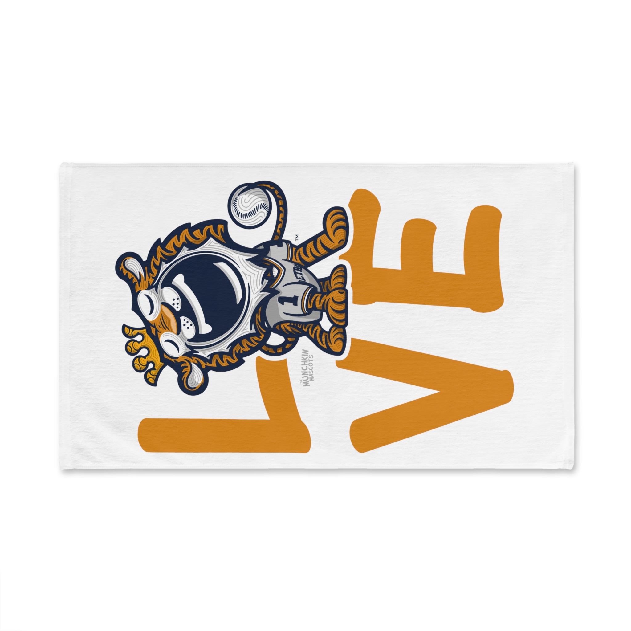 Hand Towel - LOVE - Lil' Paws DET Baseball