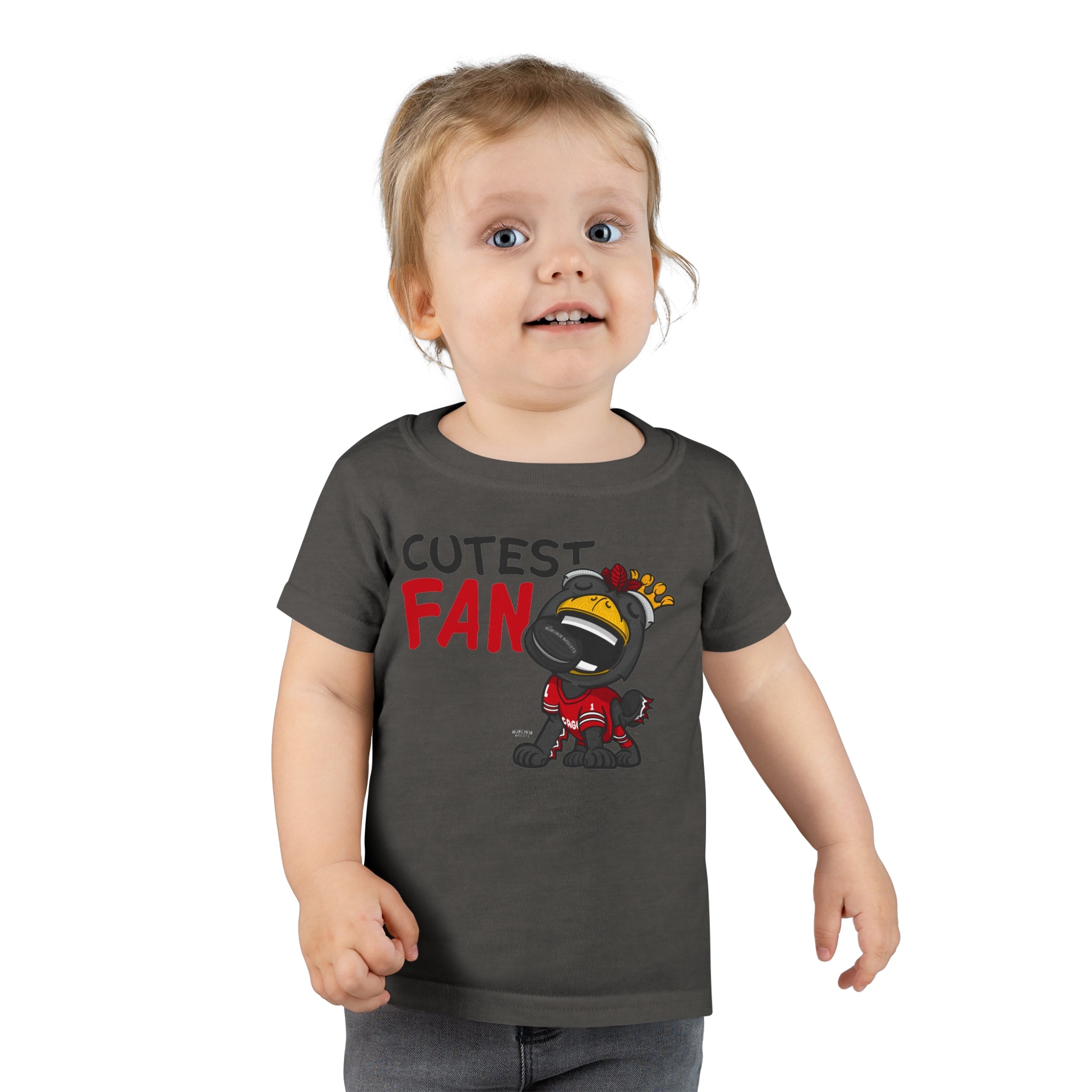 Toddler T-shirt - Cutest Fan - Lil' Tommy CHI Hockey