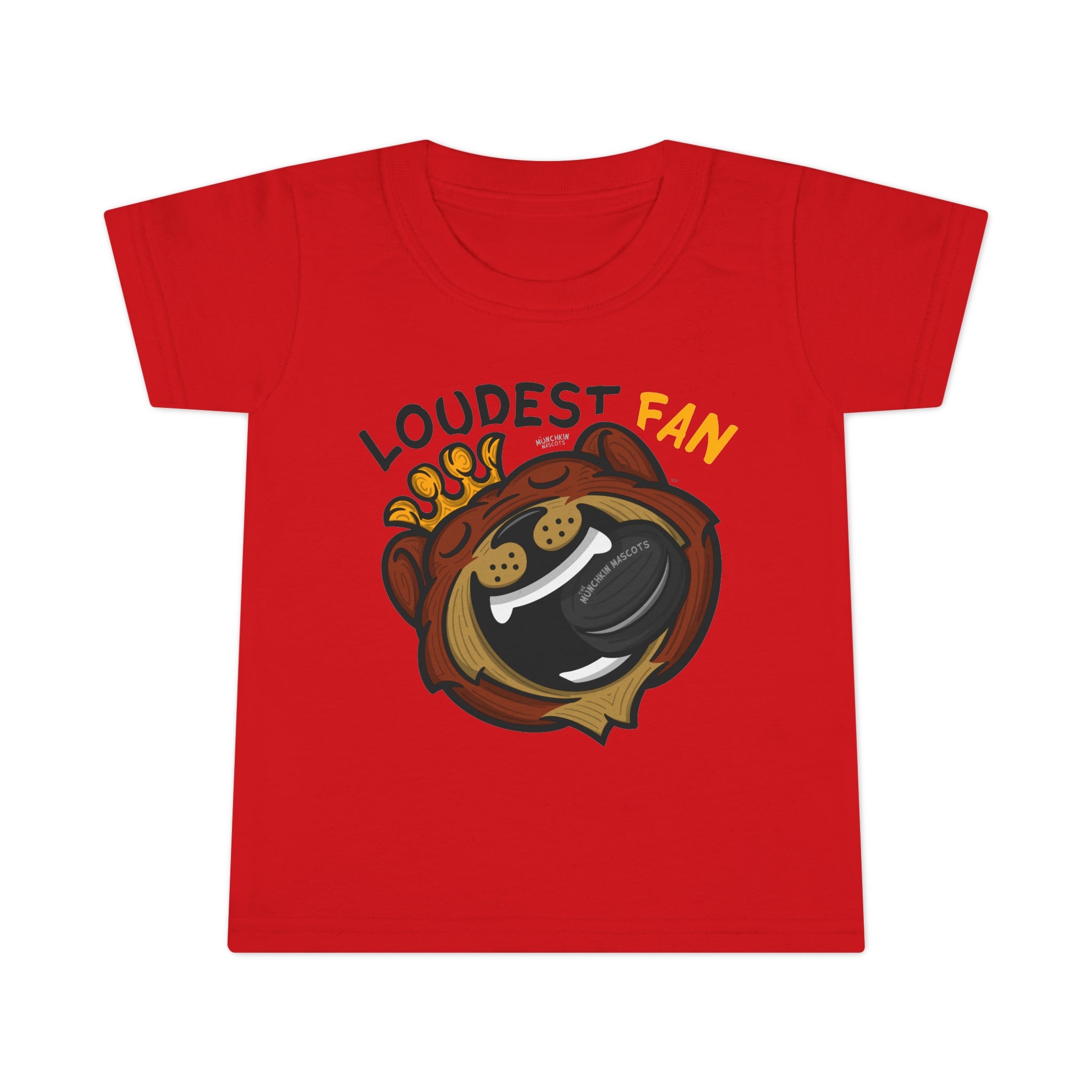 Toddler T-shirt - Loudest Fan - Lil' Blades BOS Hockey