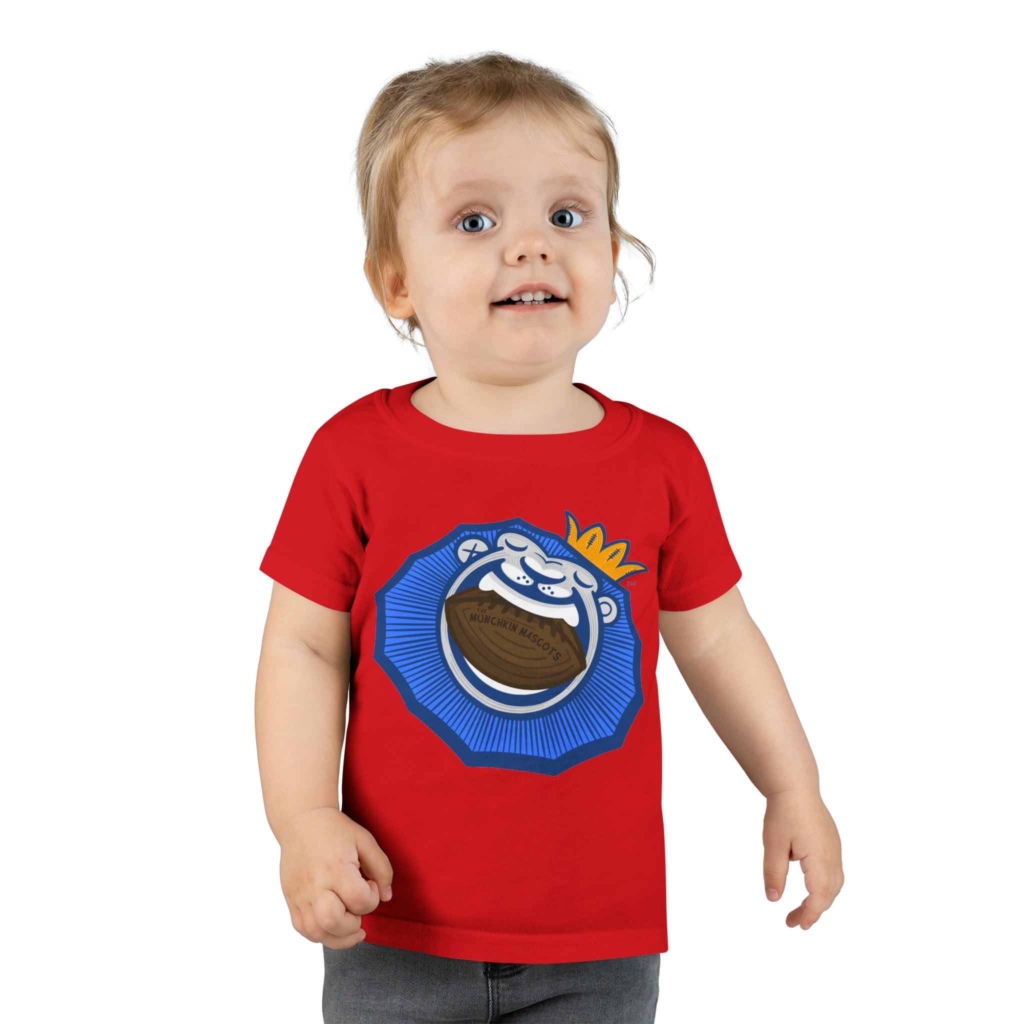 Toddler T-shirt - Face - Lil' Roary DET Football