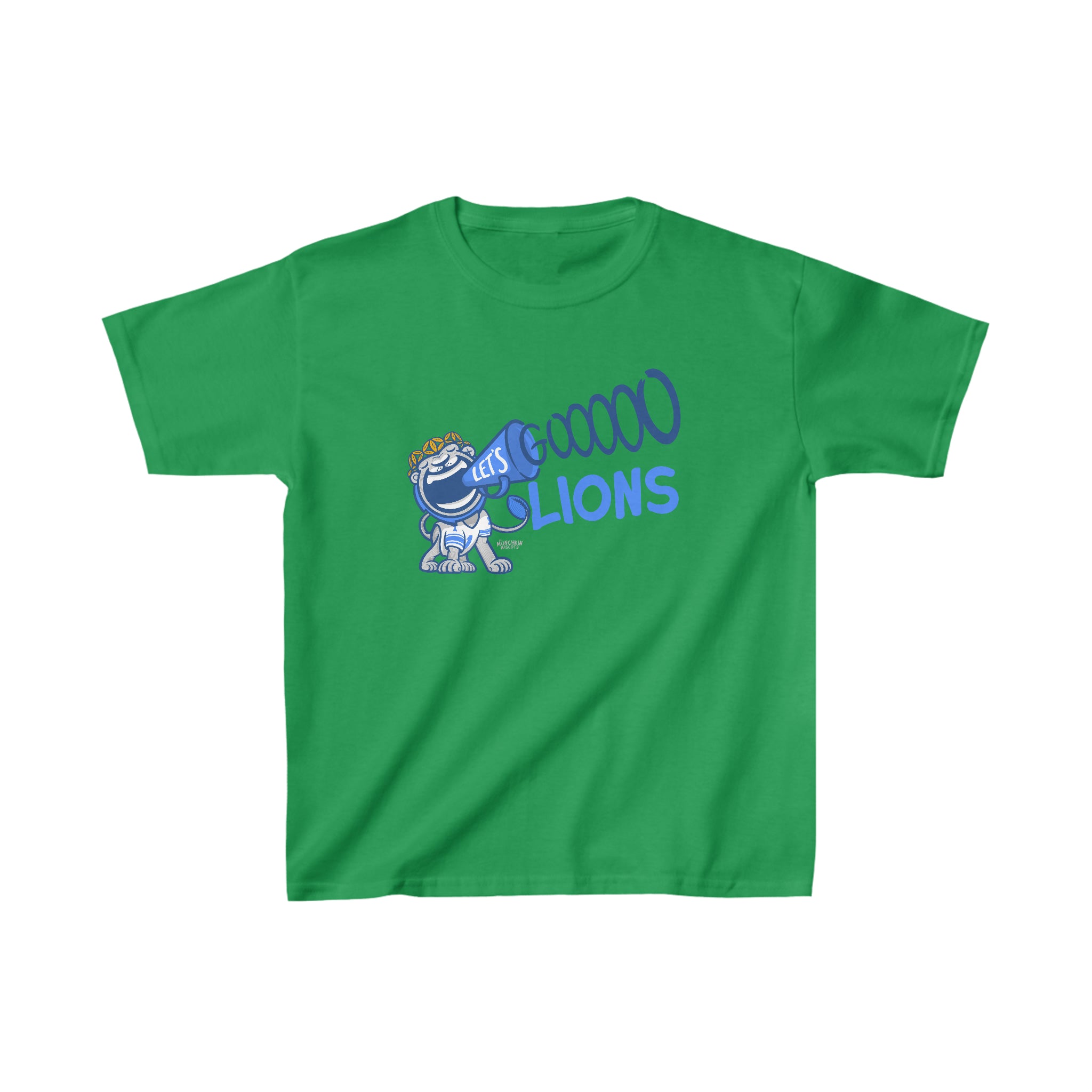 Kids Heavy Cotton™ Tee - Lets Go - Lil' Miss Roary DET Football