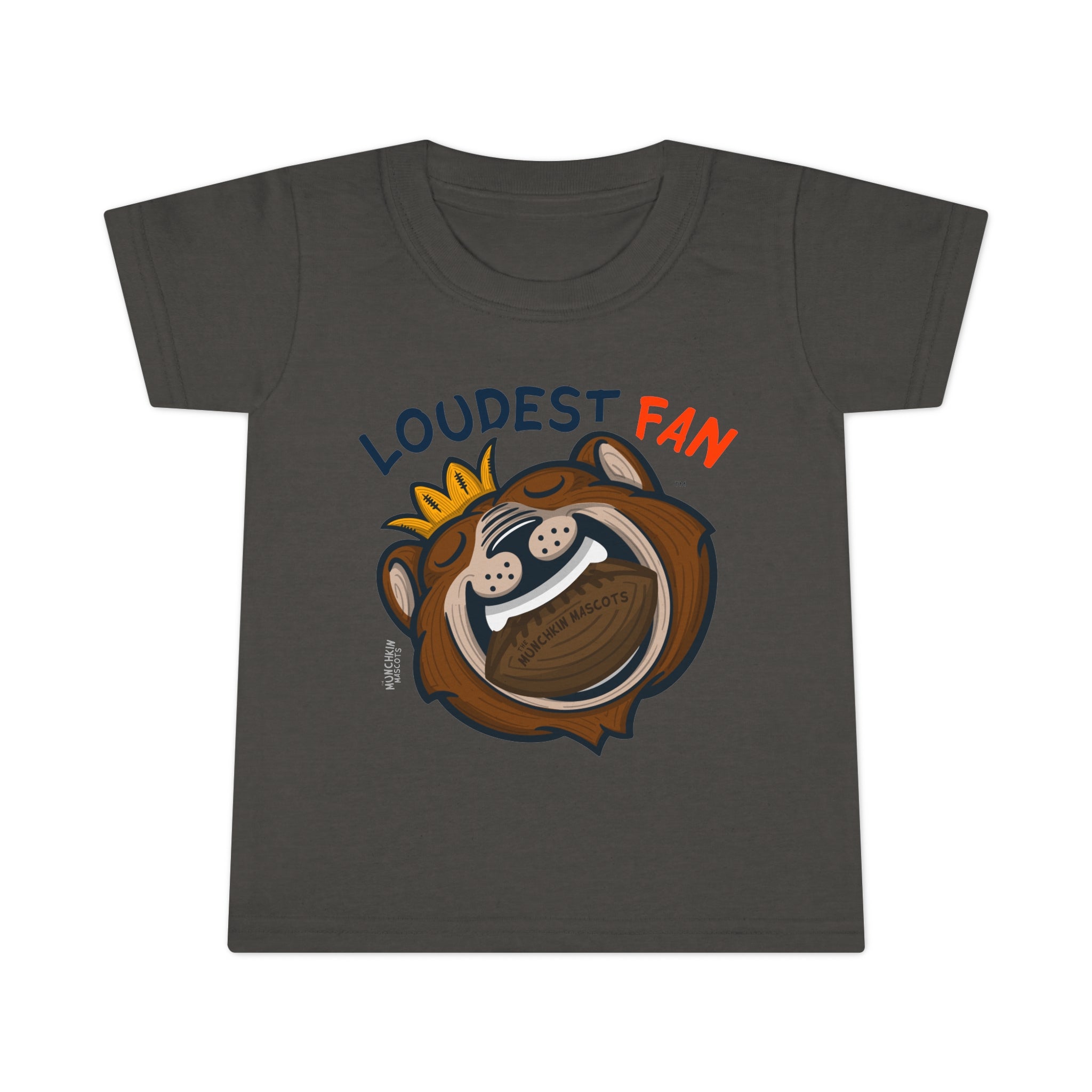 Toddler T-shirt - Loudest Fan - Lil' Staley CHI Football