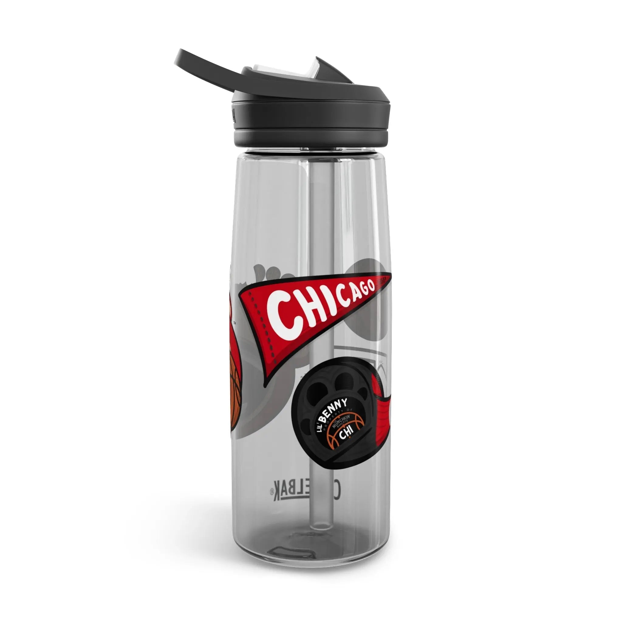 CamelBak Eddy®  Water Bottle, 20oz\25oz - Lil' Benny CHI Basketball Printify