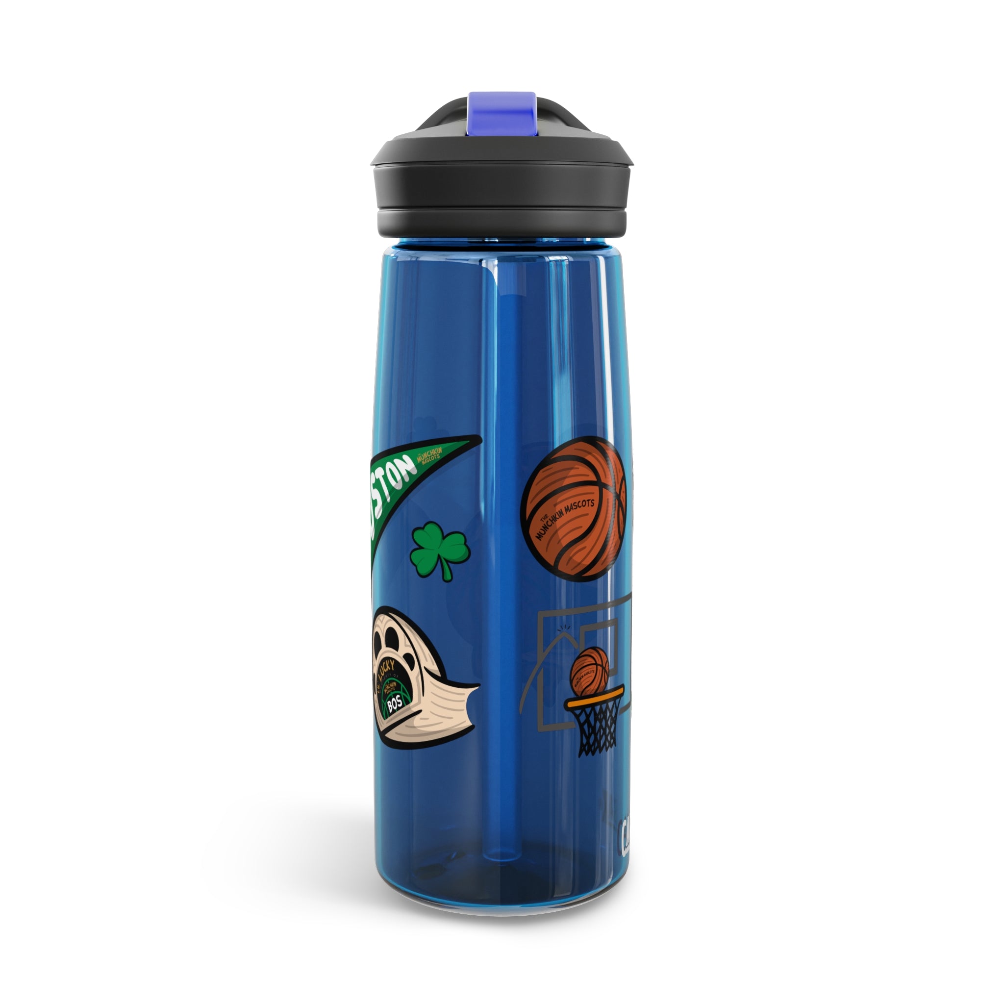 CamelBak Eddy®  Water Bottle, 20oz\25oz - Mascot - Lil' Lucky BOS Basketball