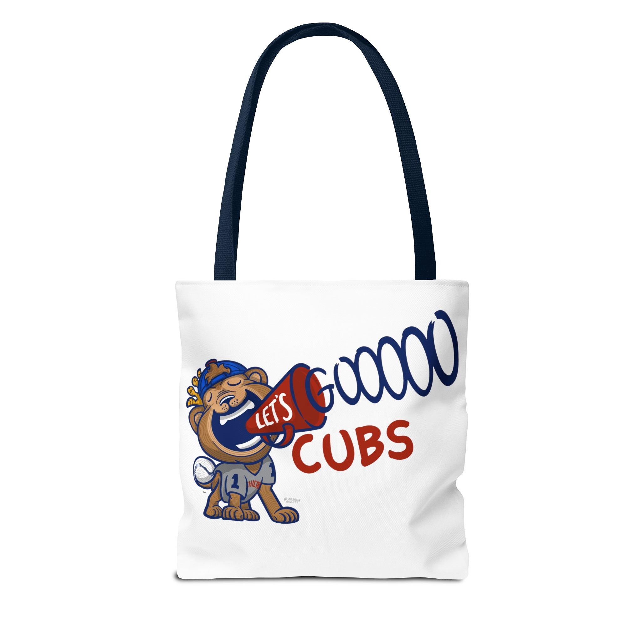 Tote Bag (AOP) - LOVE + Lets Go - Lil' Clark CHI Baseball