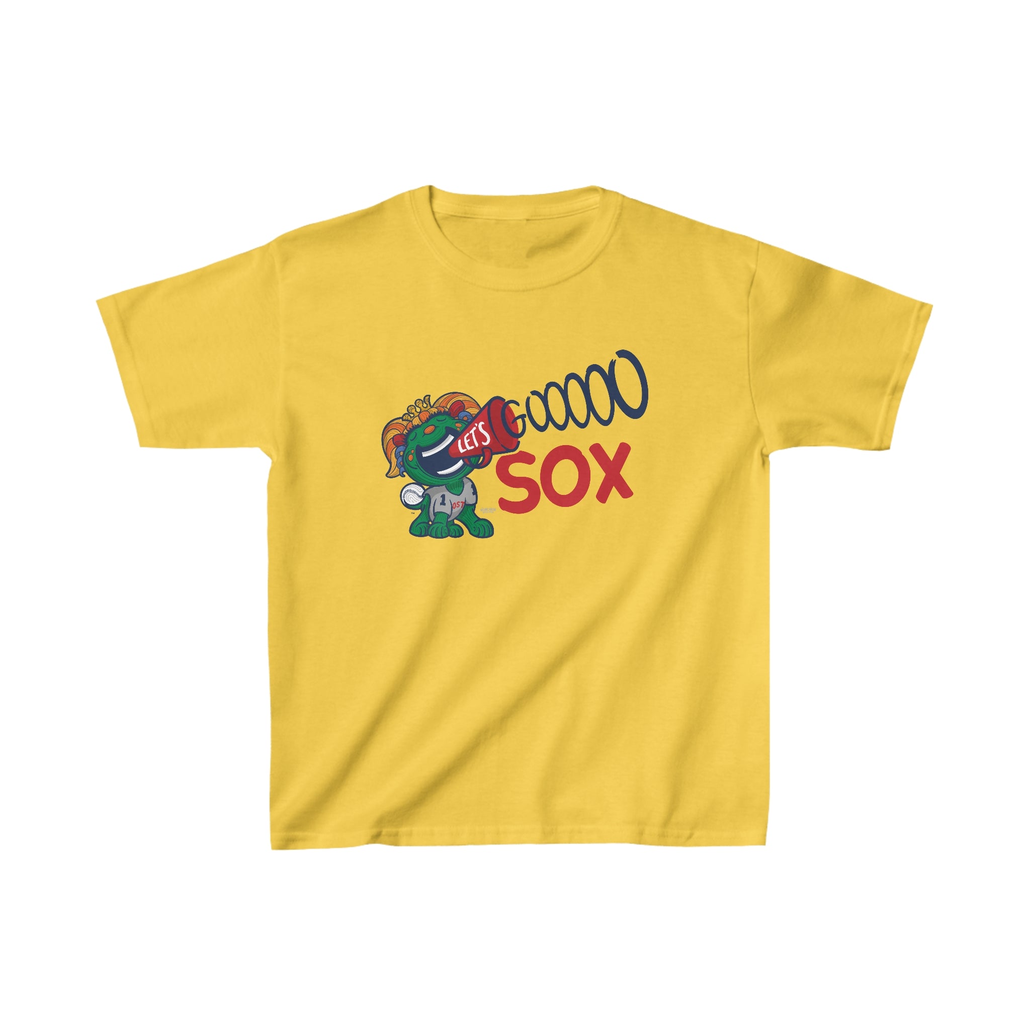 Kids Heavy Cotton™ Tee - Lets Go - Lil' Miss Tessie BOS Baseball