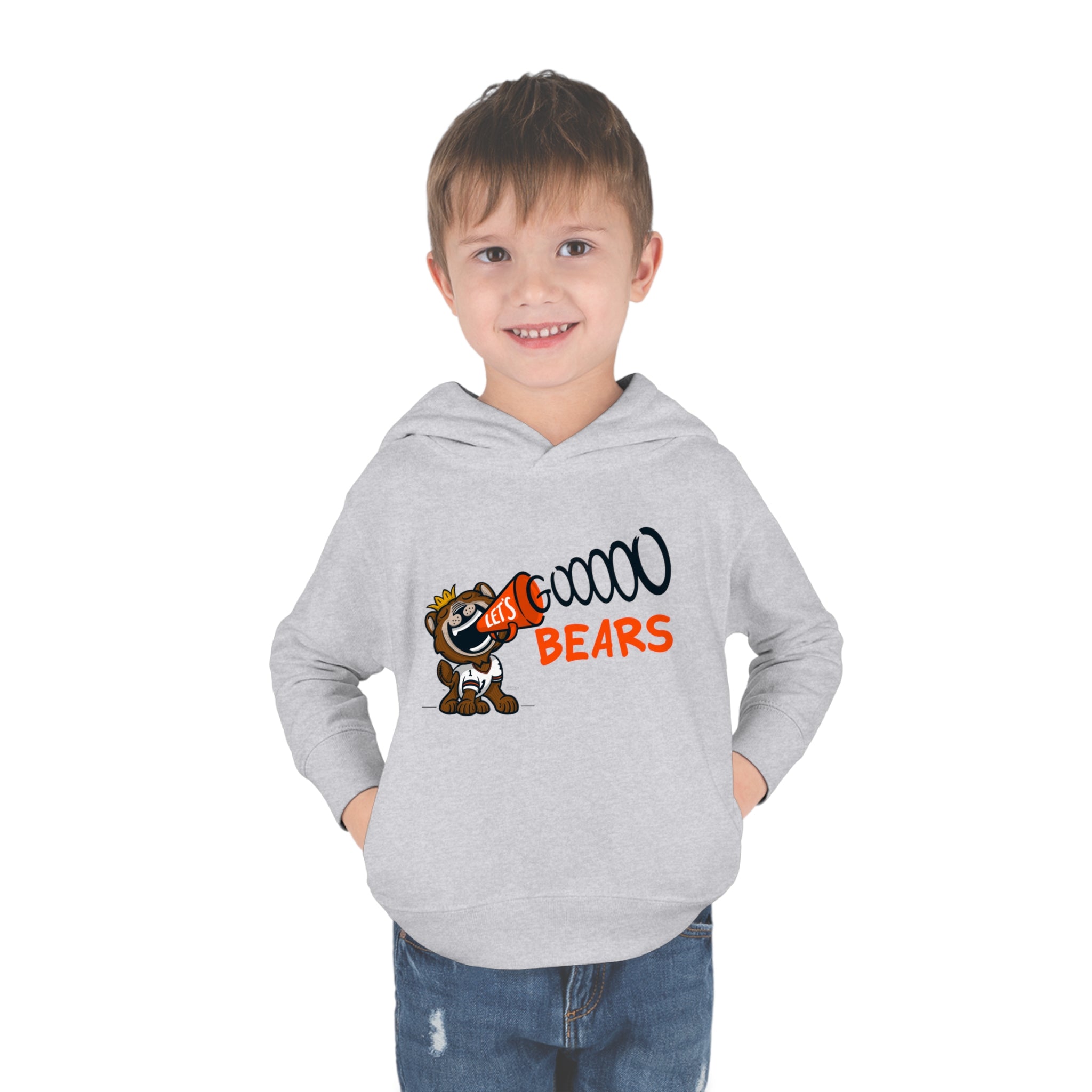 Toddler Pullover Fleece Hoodie - Let's Go - Lil' Staley CHI Football