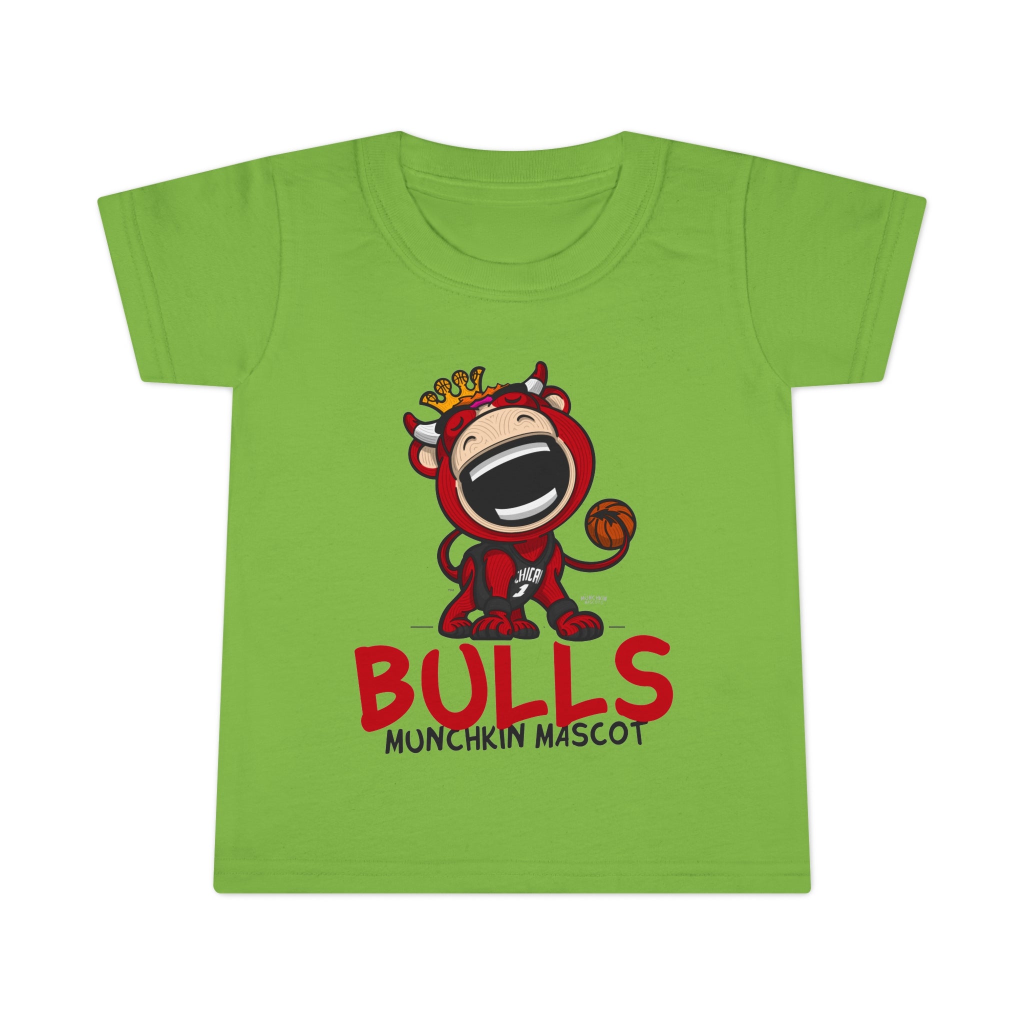 Toddler T-shirt - Munchkin Mascot - Lil' Benny CHI Basketball