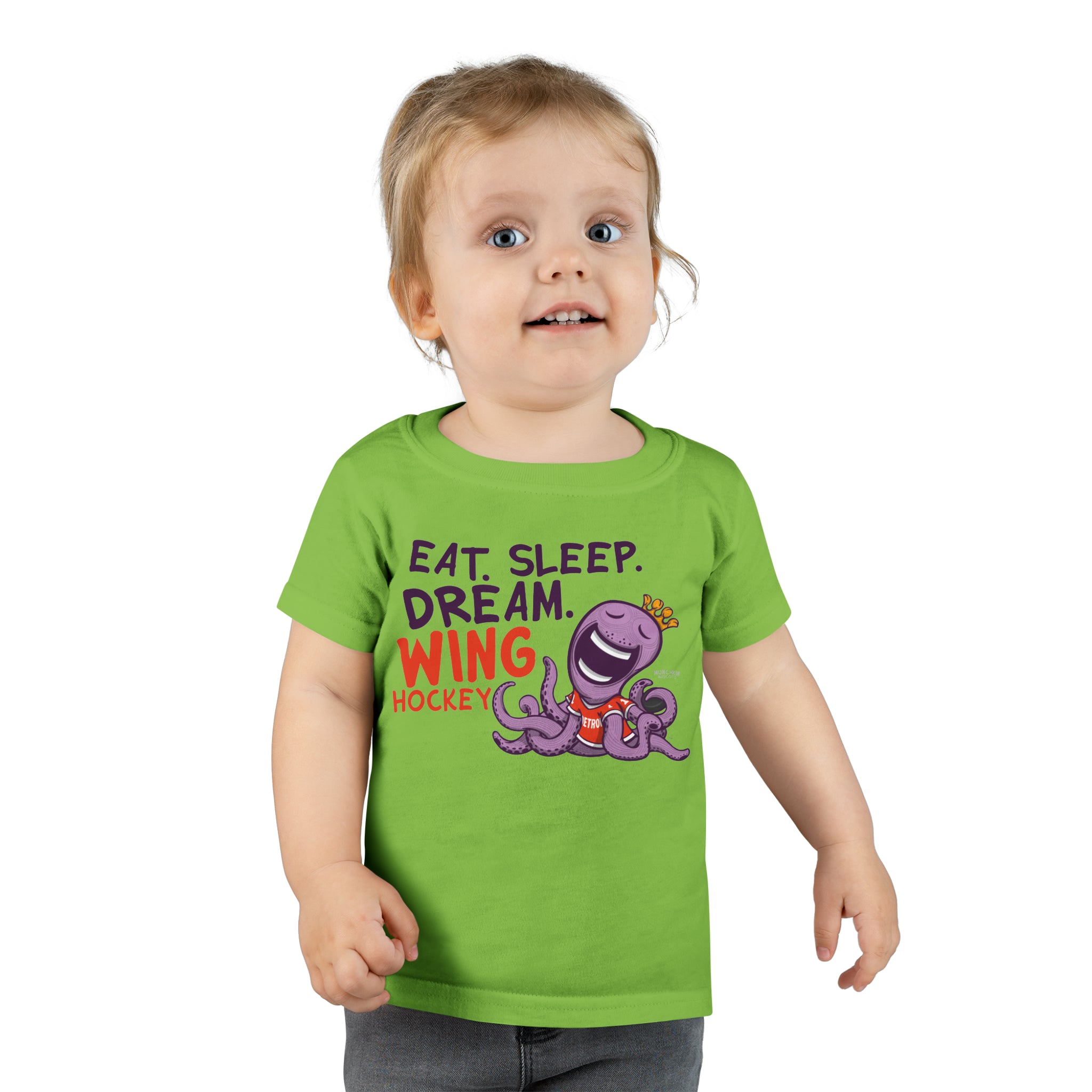 Toddler T-shirt - Eat Sleep Dream - Lil' Stanley DET Hockey