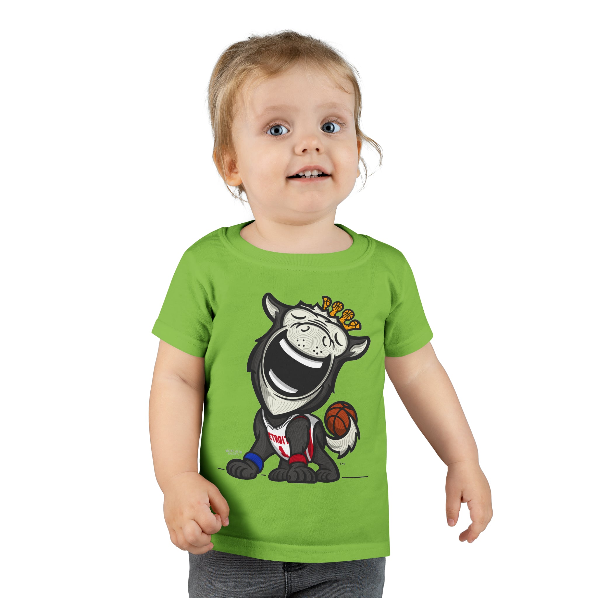 Toddler T-shirt - Home Jersey - Lil' Hooper DET Basketball