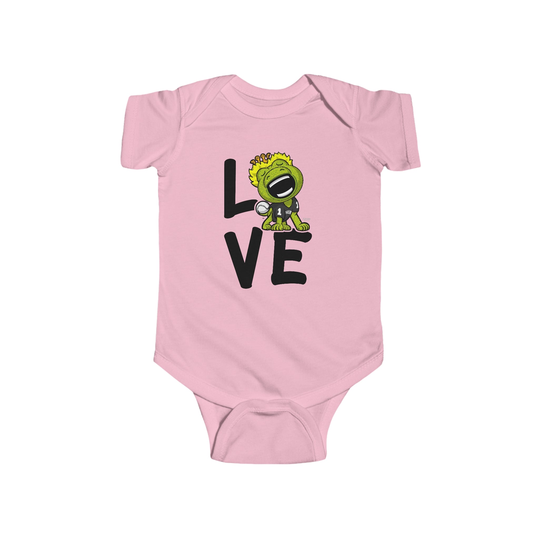 Infant Fine Jersey Bodysuit - LOVE - Lil' Southpaw CHI Baseball