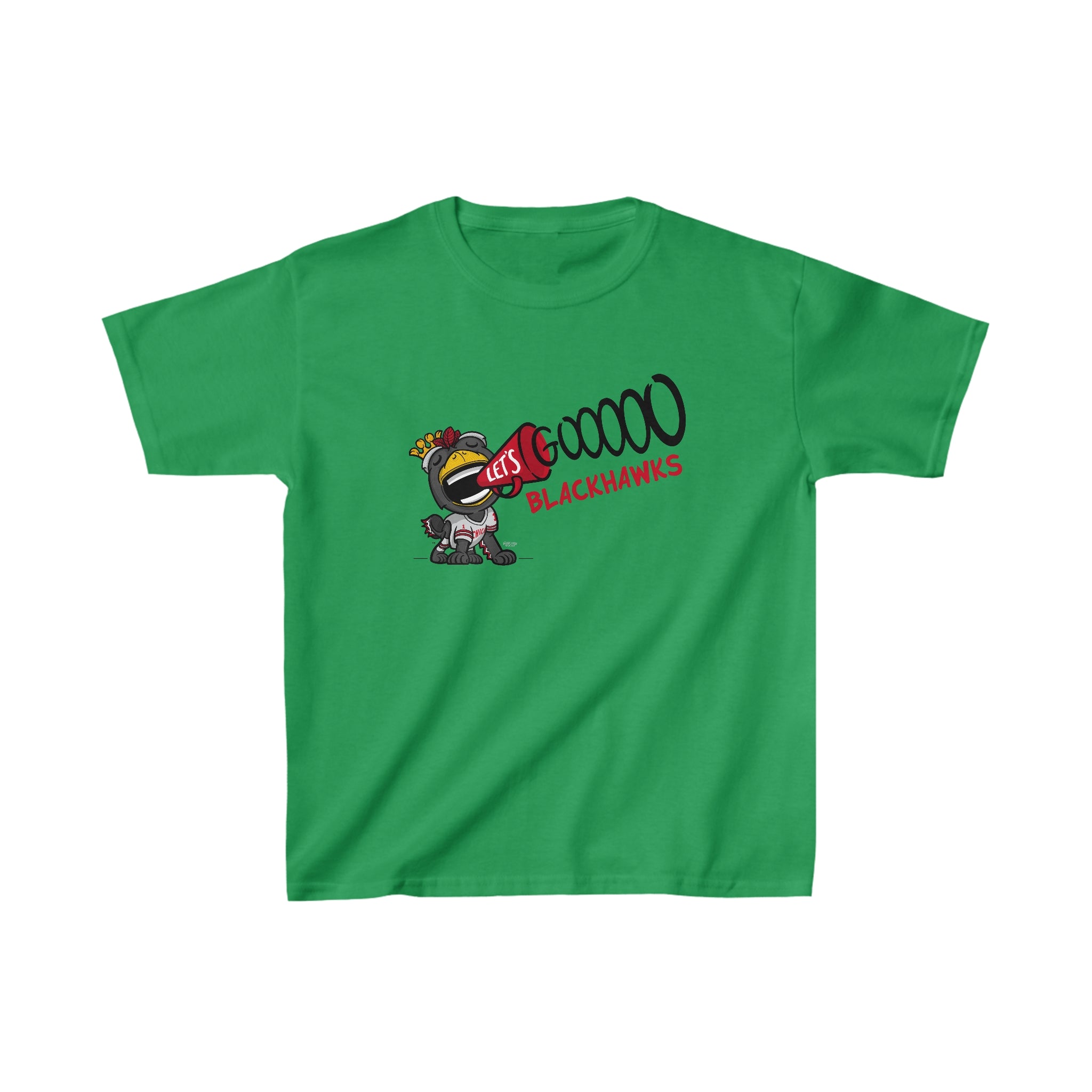 Kids Heavy Cotton™ Tee - Lets Go - Lil' Tommy CHI Hockey