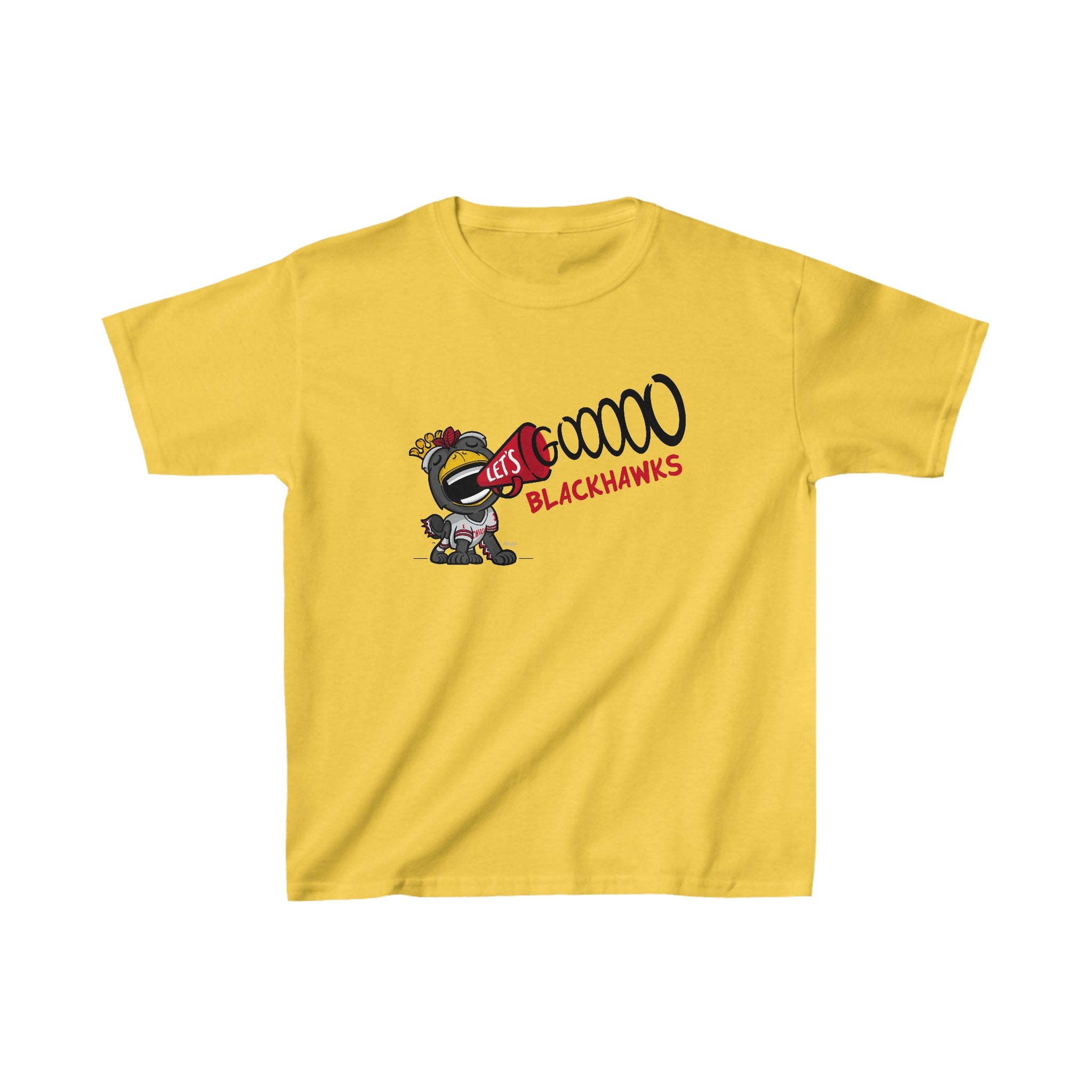 Kids Heavy Cotton™ Tee - Lets Go - Lil' Tommy CHI Hockey