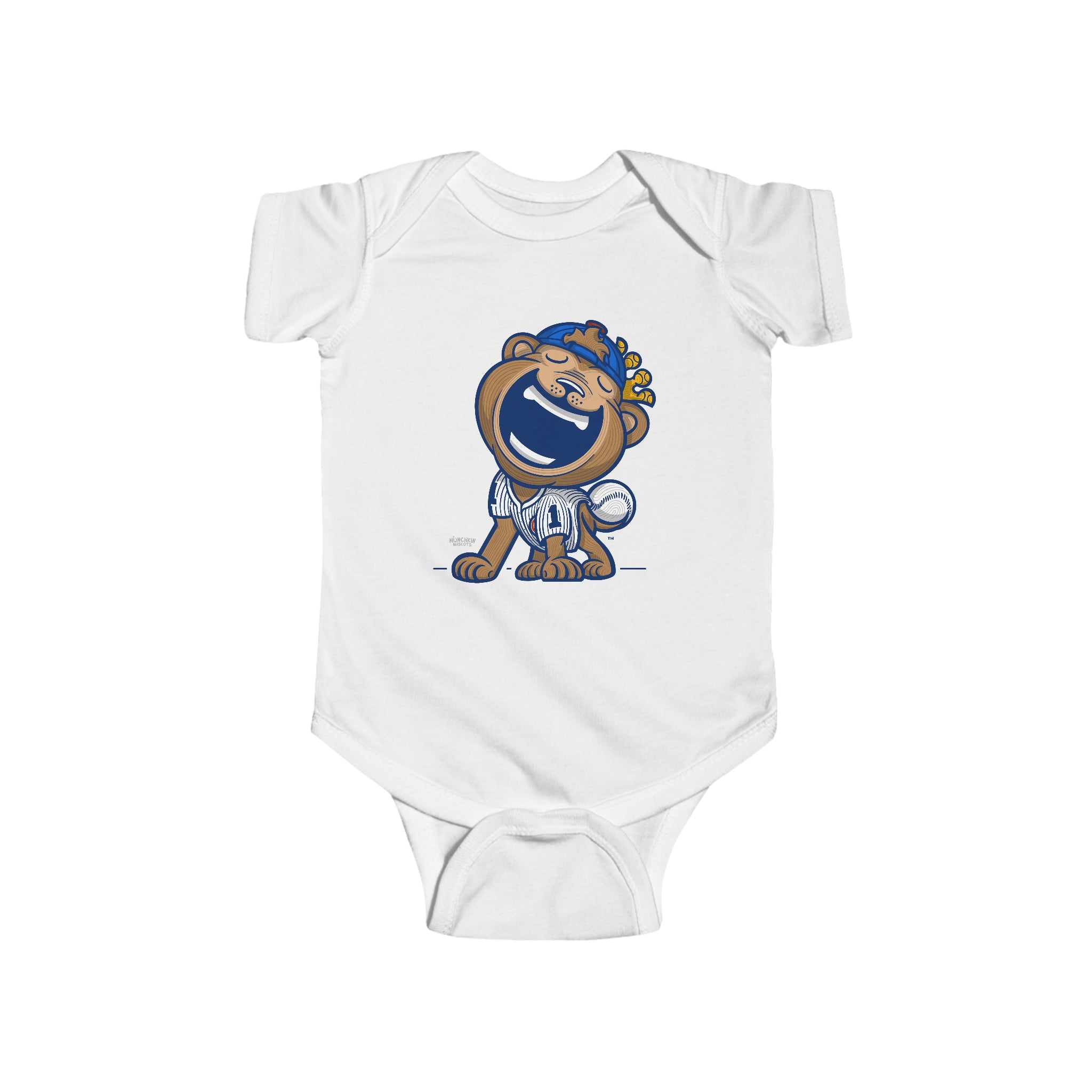 Infant Fine Jersey Bodysuit - Home Jersey - Lil' Clark CHI Baseball