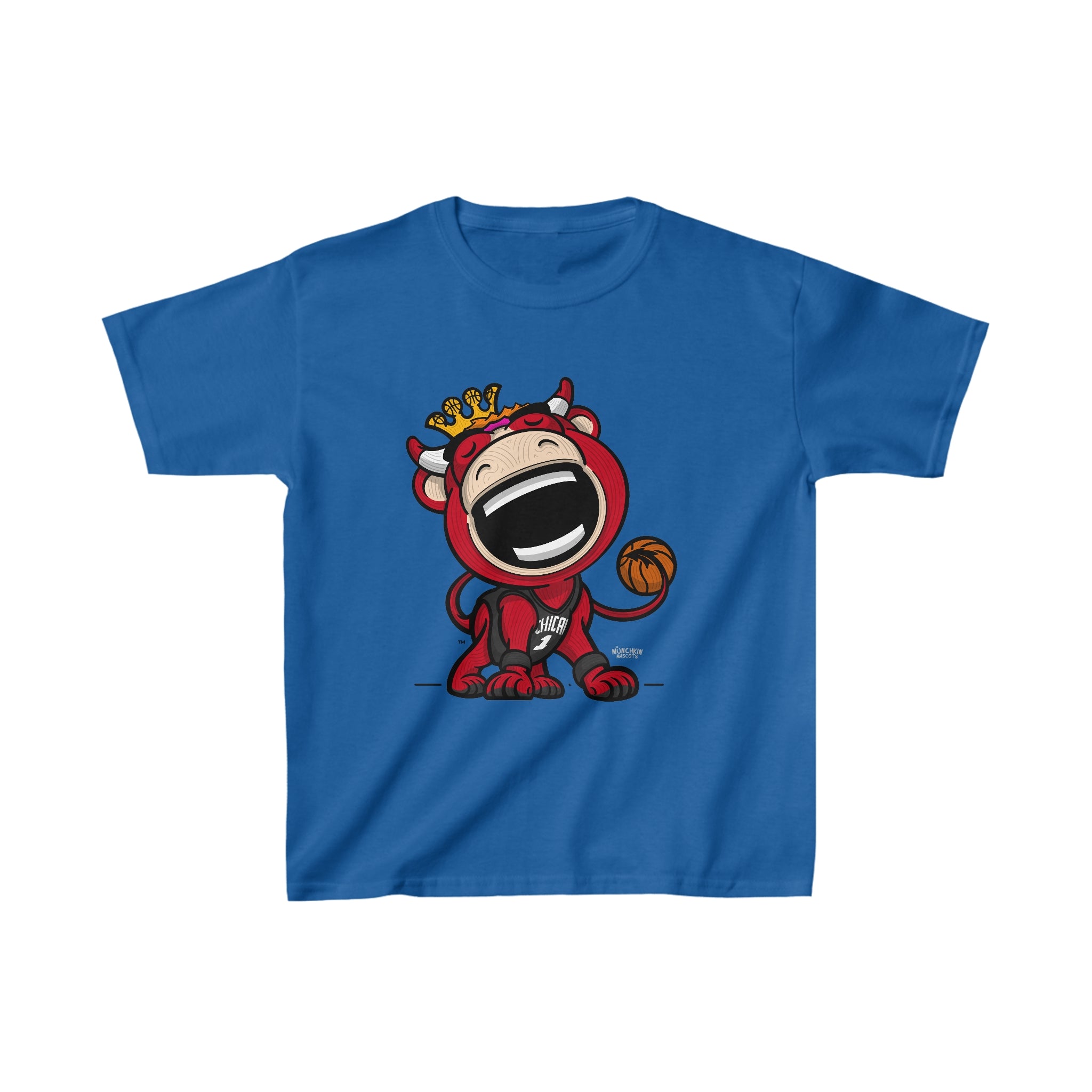 Kids Heavy Cotton™ Tee - Away Jersey - Lil' Benny CHI Basketball