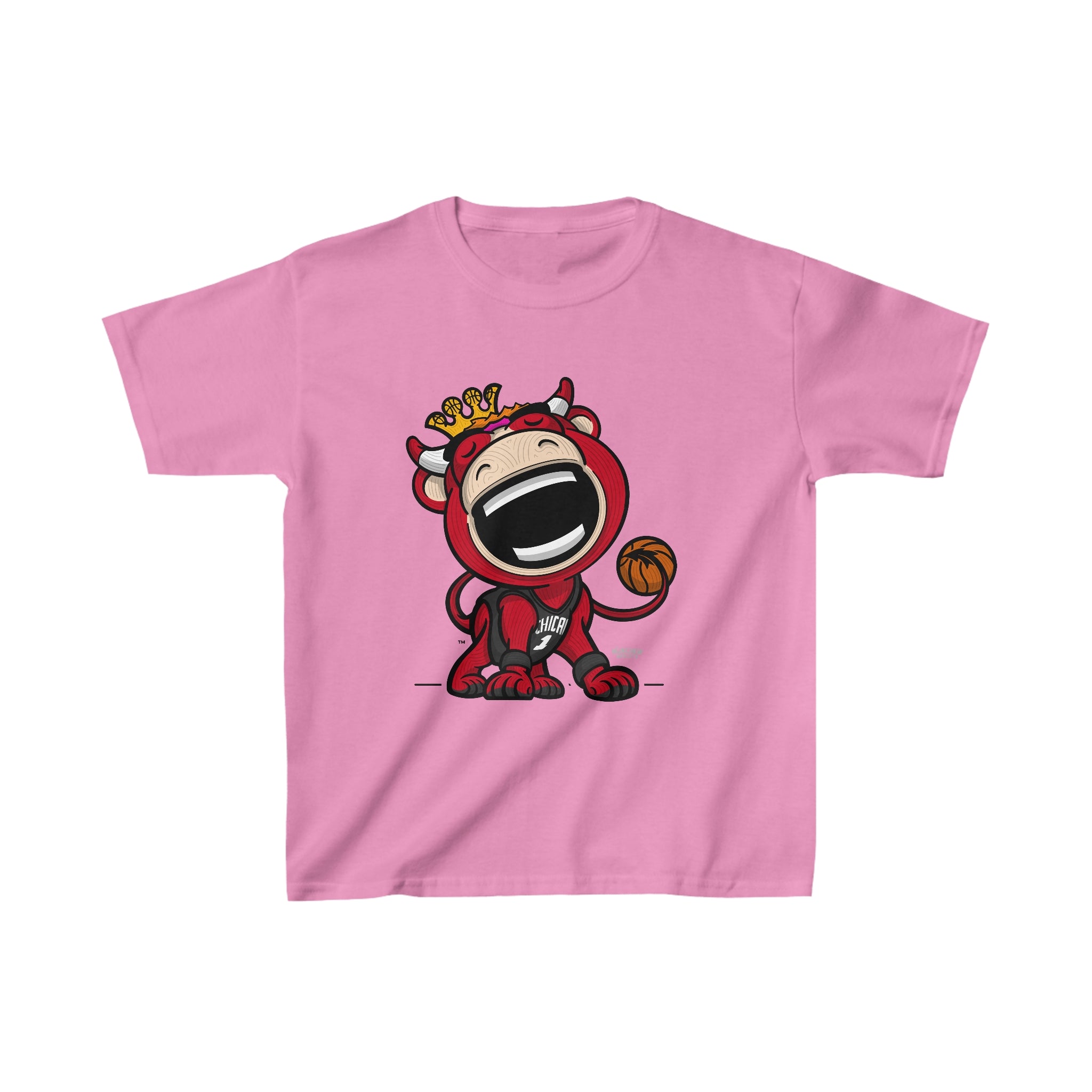 Kids Heavy Cotton™ Tee - Away Jersey - Lil' Benny CHI Basketball