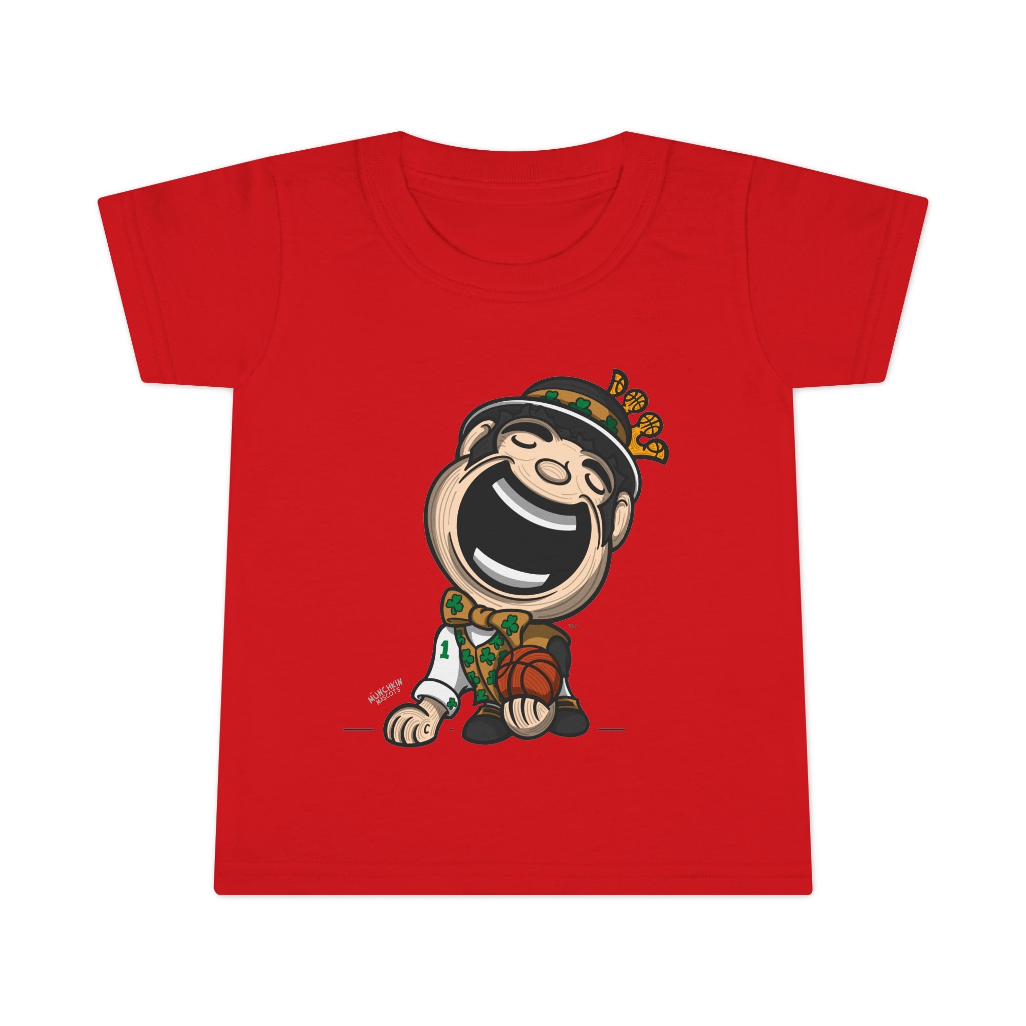 Toddler T-shirt - Gold Vest - Lil' Lucky BOS Basketball