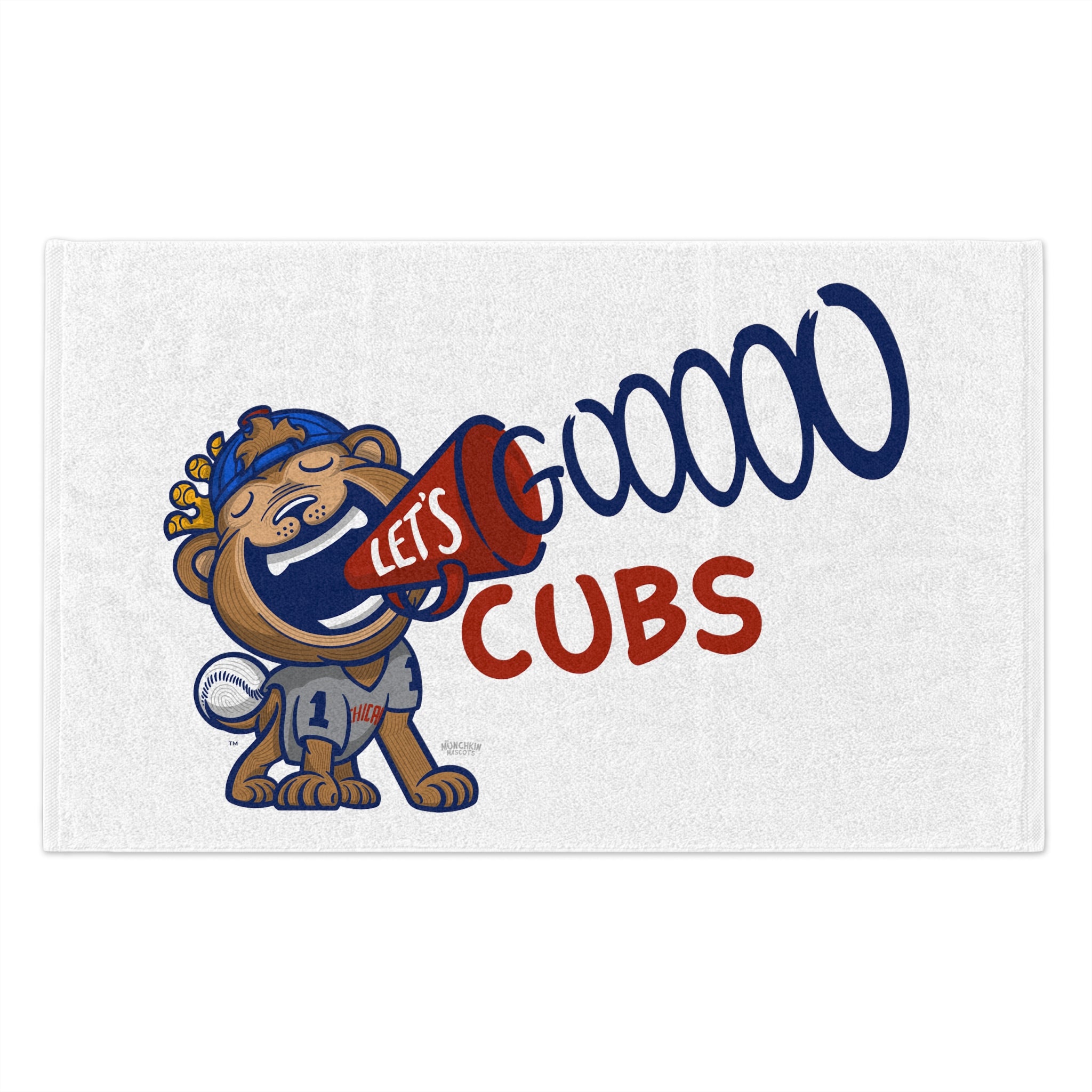 Rally Towel, 11x18 - Lets Go - Lil' Clark CHI Baseball