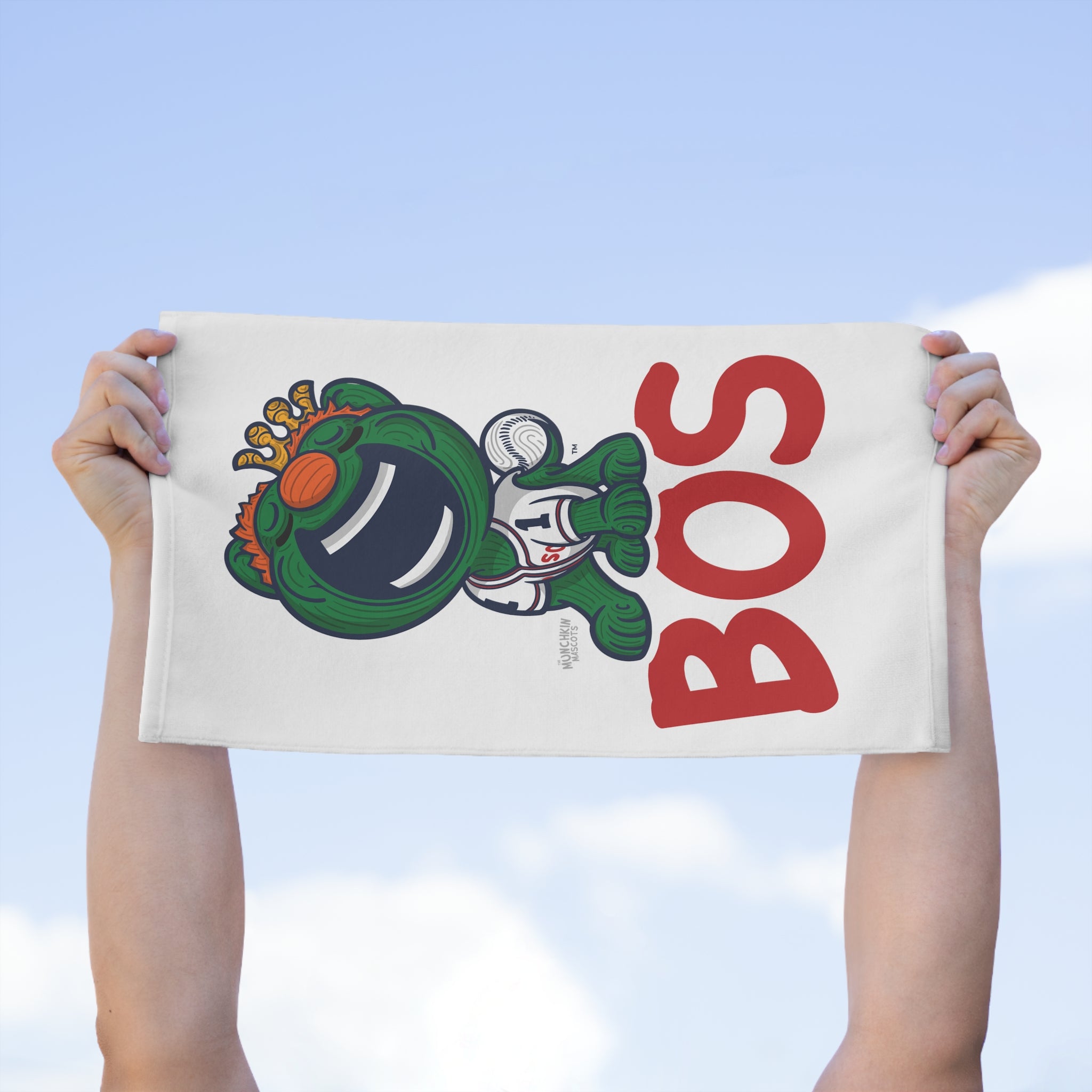 Rally Towel, 11x18 - BOS - Lil' Wally BOS Baseball