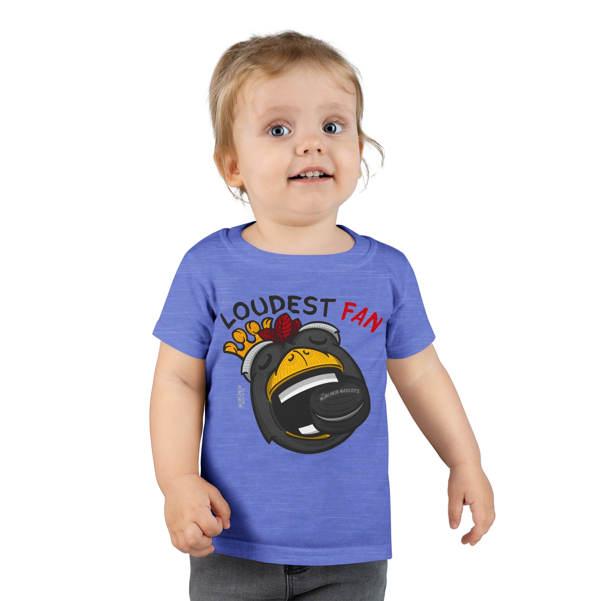 Toddler T-shirt - Loudest Fan - Lil' Tommy CHI Hockey