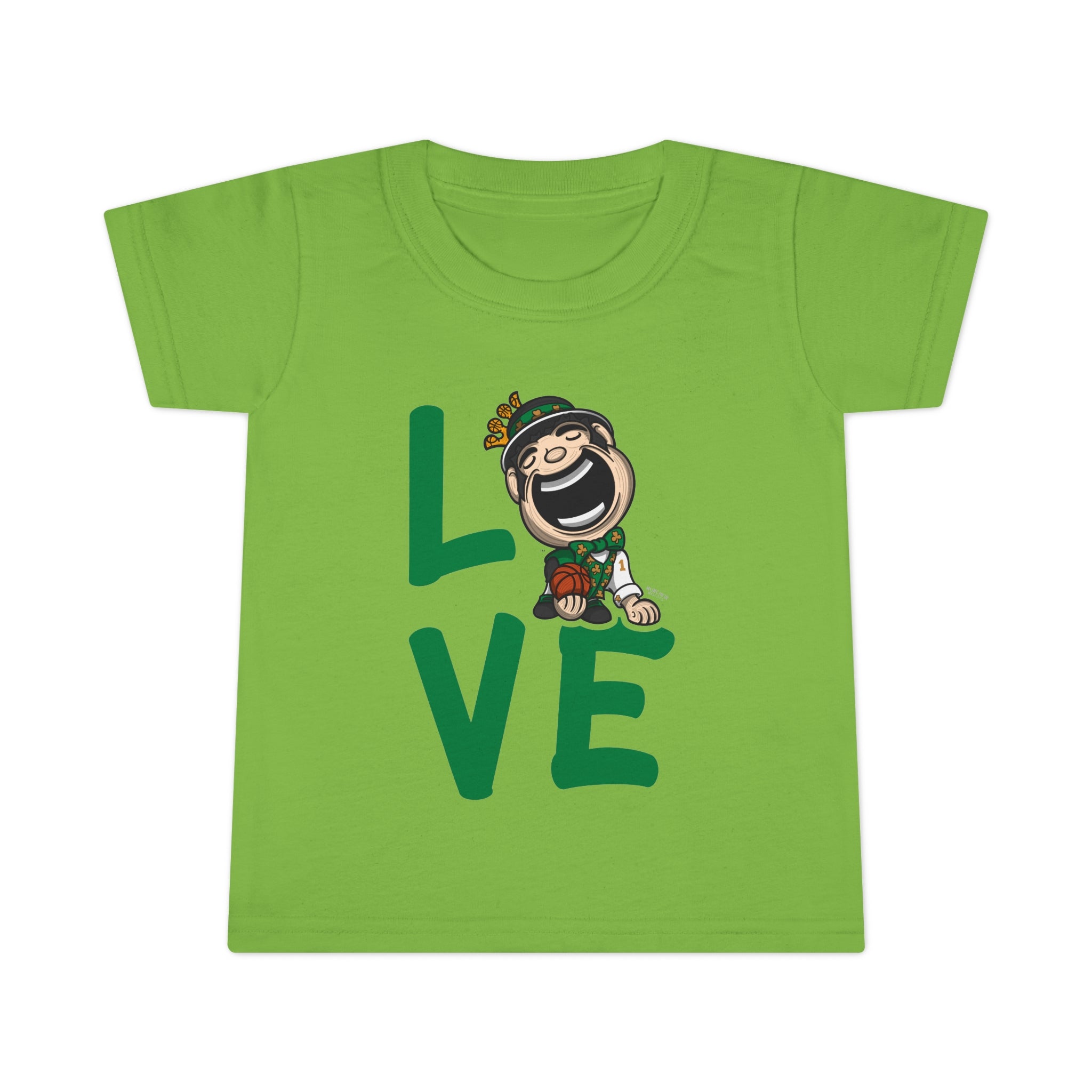 Toddler T-shirt - LOVE - Lil' Lucky BOS Basketball