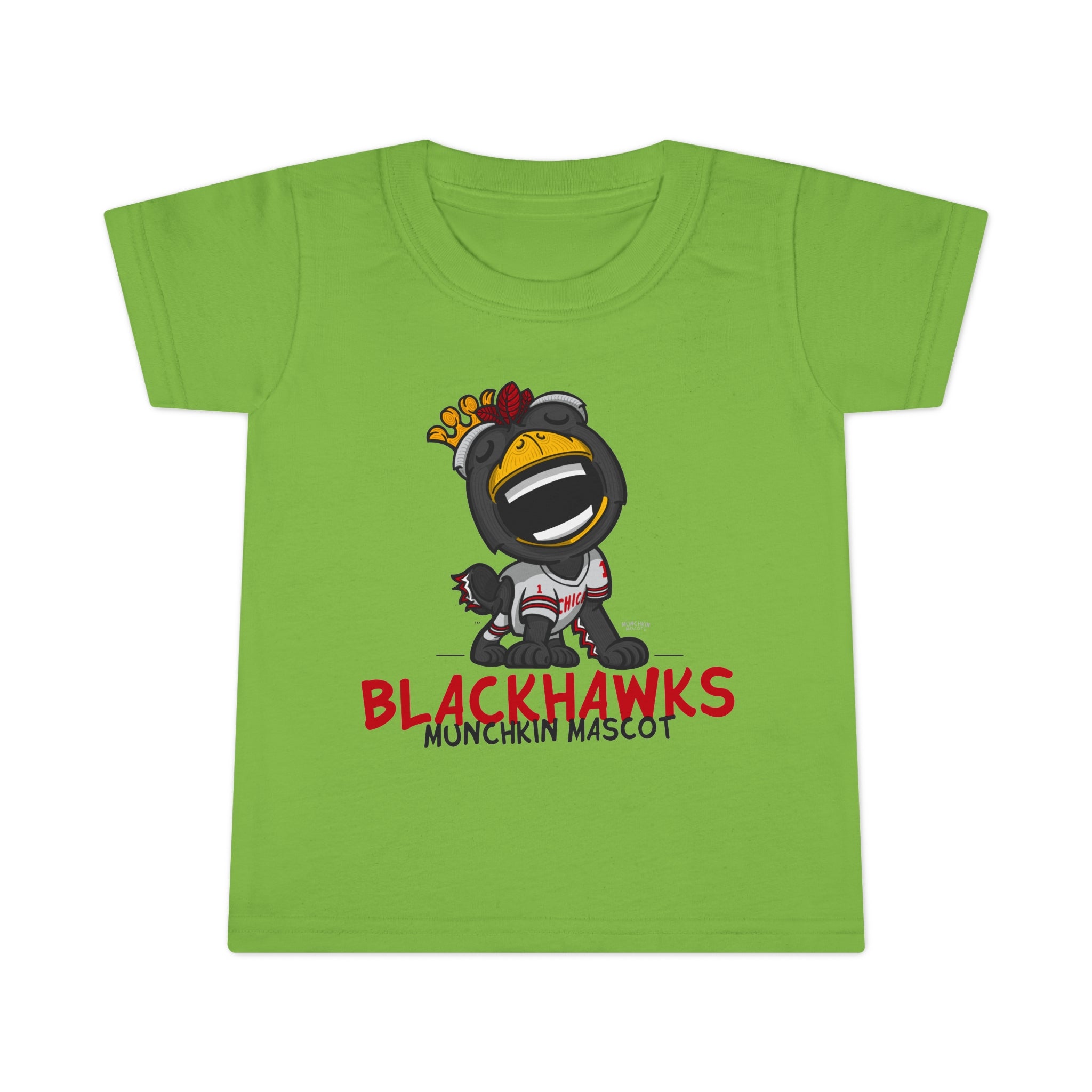 Toddler T-shirt - Munchkin Mascot - Lil' Tommy CHI Hockey