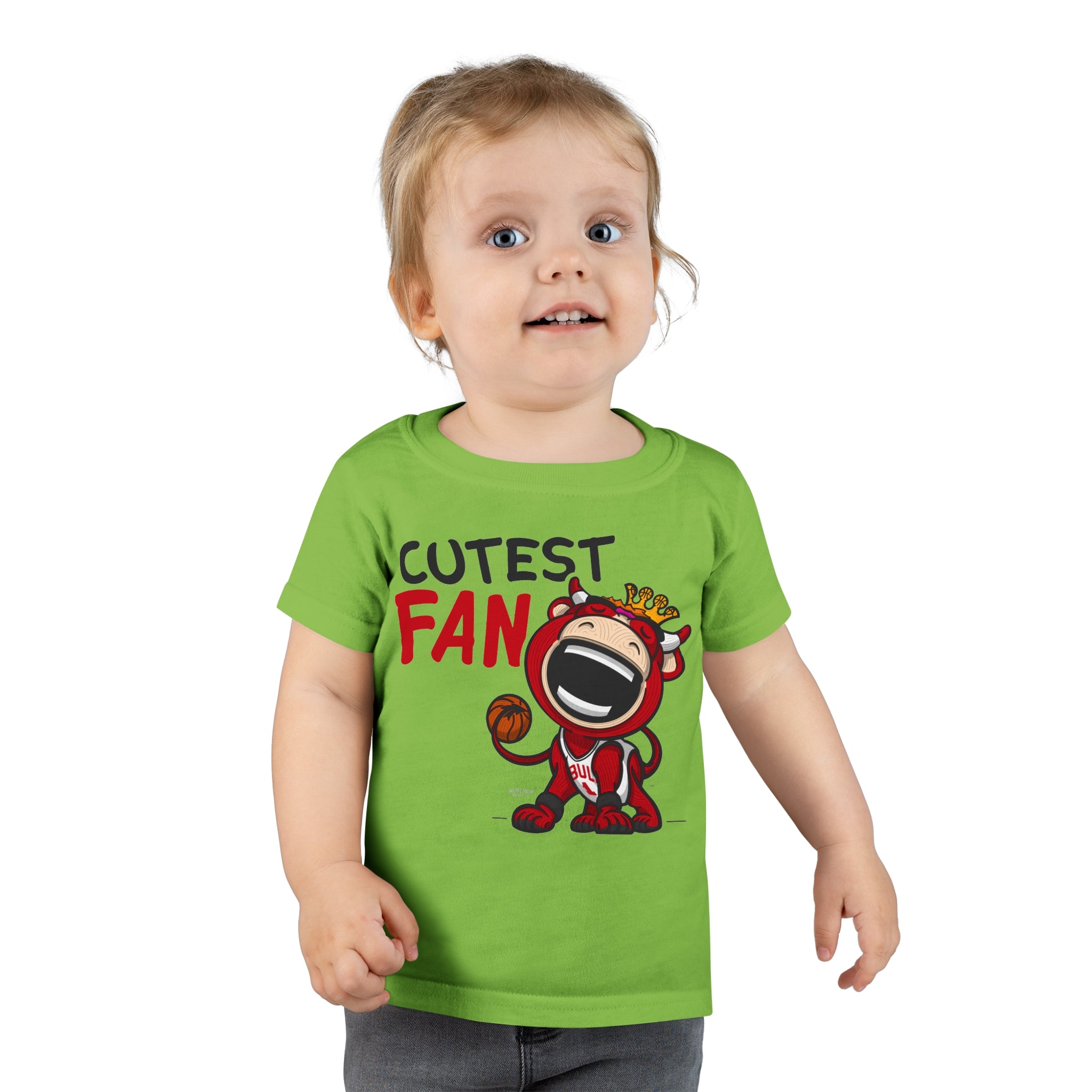 Toddler T-shirt - Cutest Fan - Lil' Benny CHI Basketball