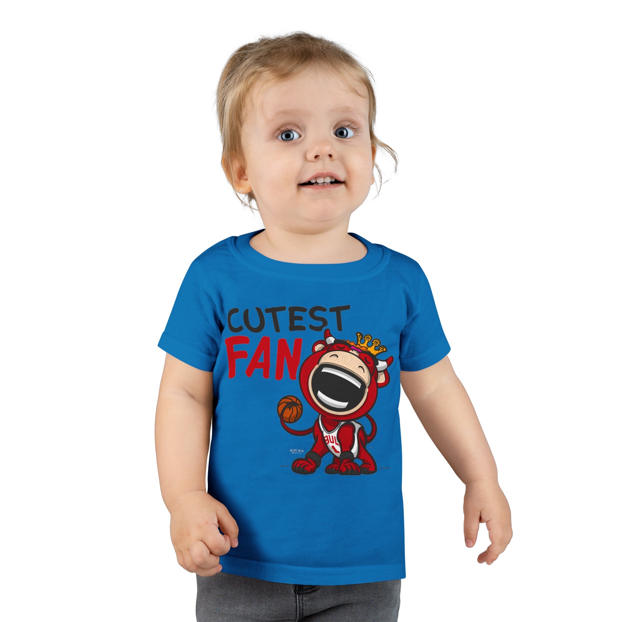 Toddler T-shirt - Cutest Fan - Lil' Benny CHI Basketball