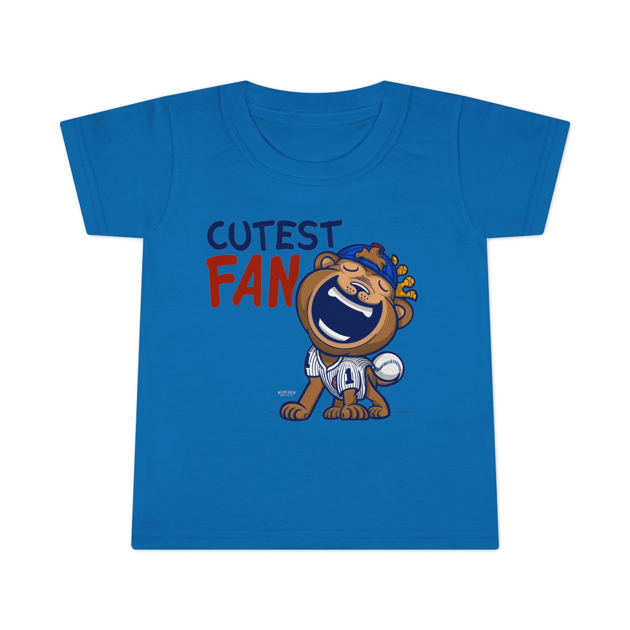 Toddler T-shirt - Cutest Fan - Lil' Clark CHI Baseball