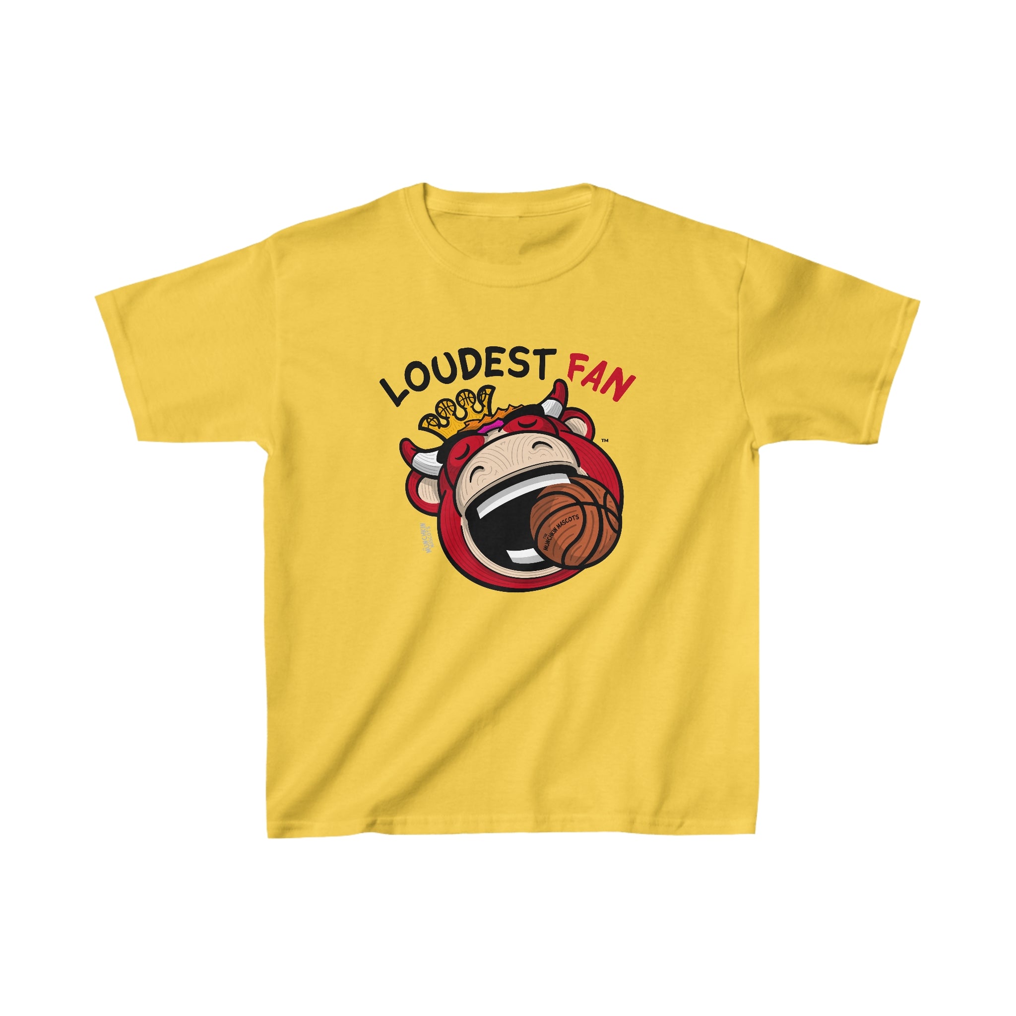 Kids Heavy Cotton™ Tee - Loudest Fan - Lil' Benny CHI Basketball